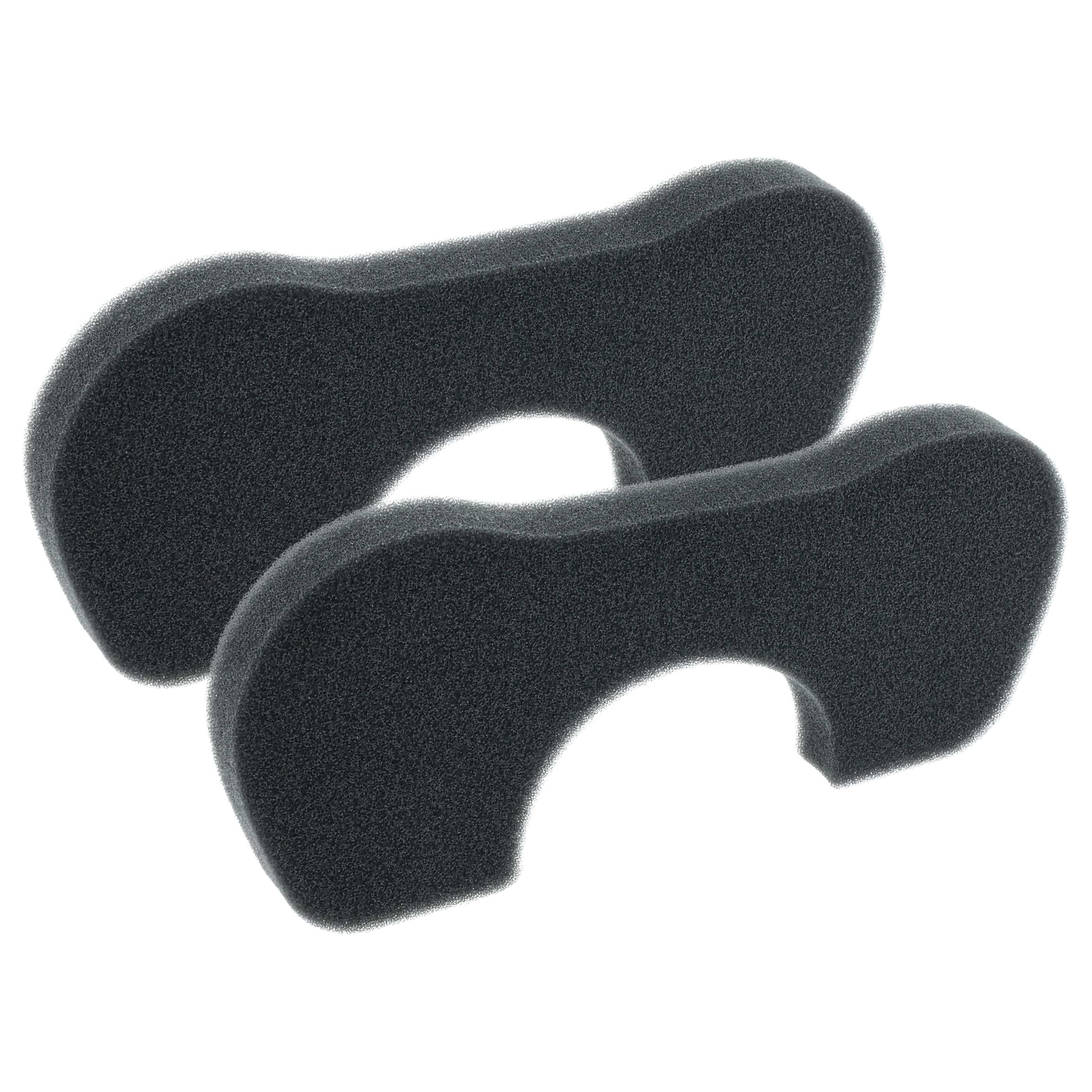 2x foam filter replaces Bosch 12013242 for Bosch Vacuum Cleaner