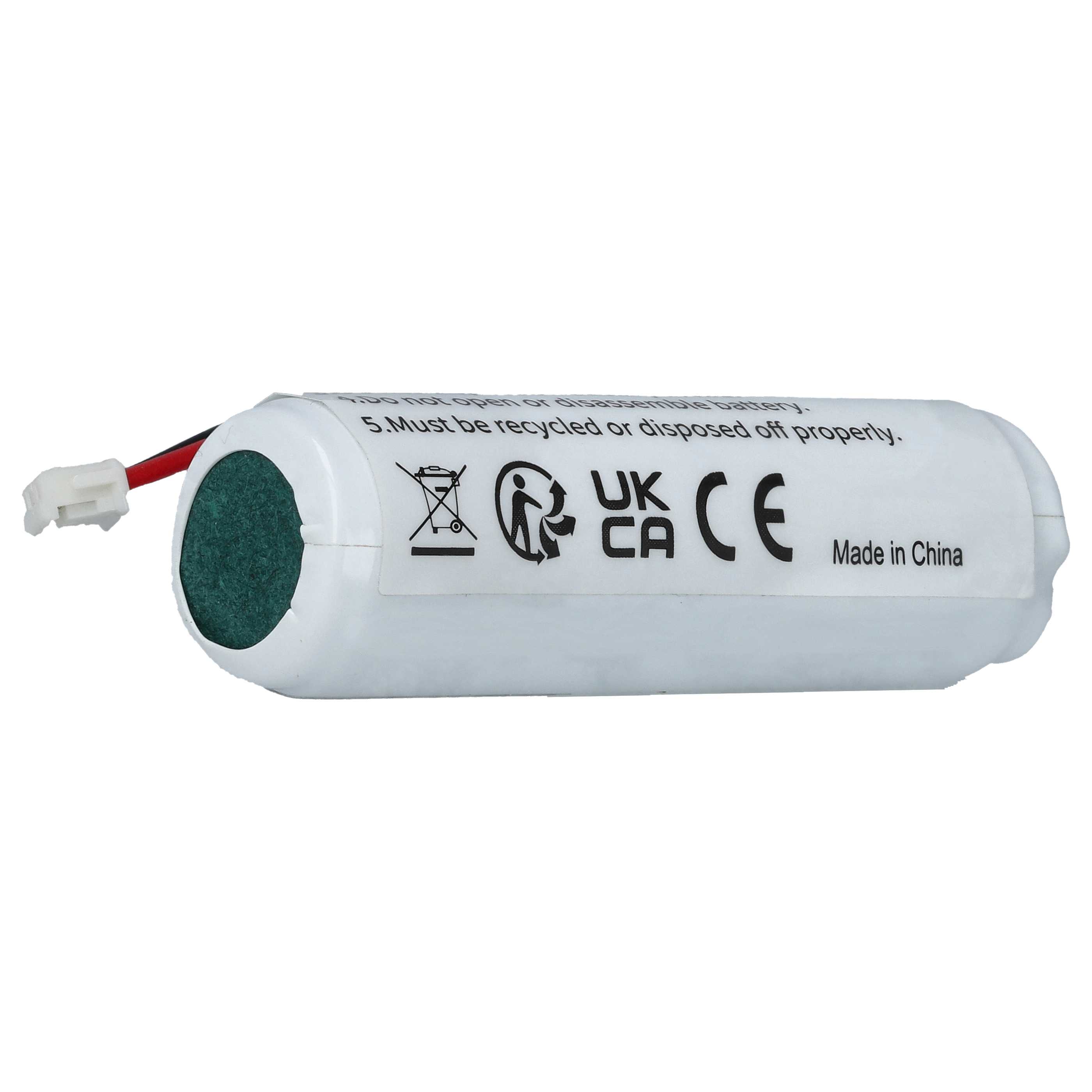 Batterie remplace Datalogic 10-4765, EP0906, 5-3112 pour scanner de code-barre - 800mAh 3,7V Li-ion