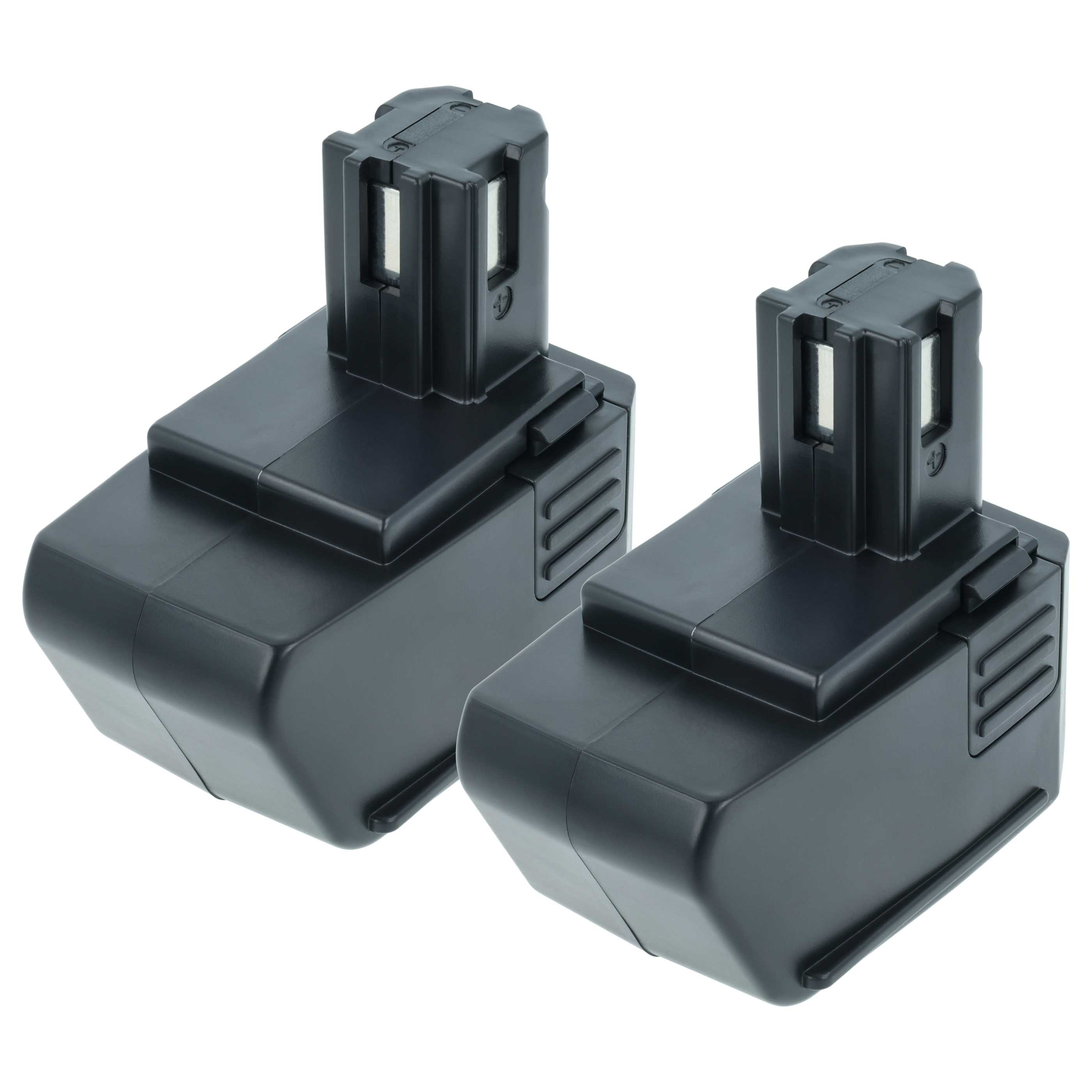 2x Batteria sostituisce Hilti SPB105, 265605, 334584, 315078, SBP10 per attrezzo - 2,1Ah 9,6V NiMH