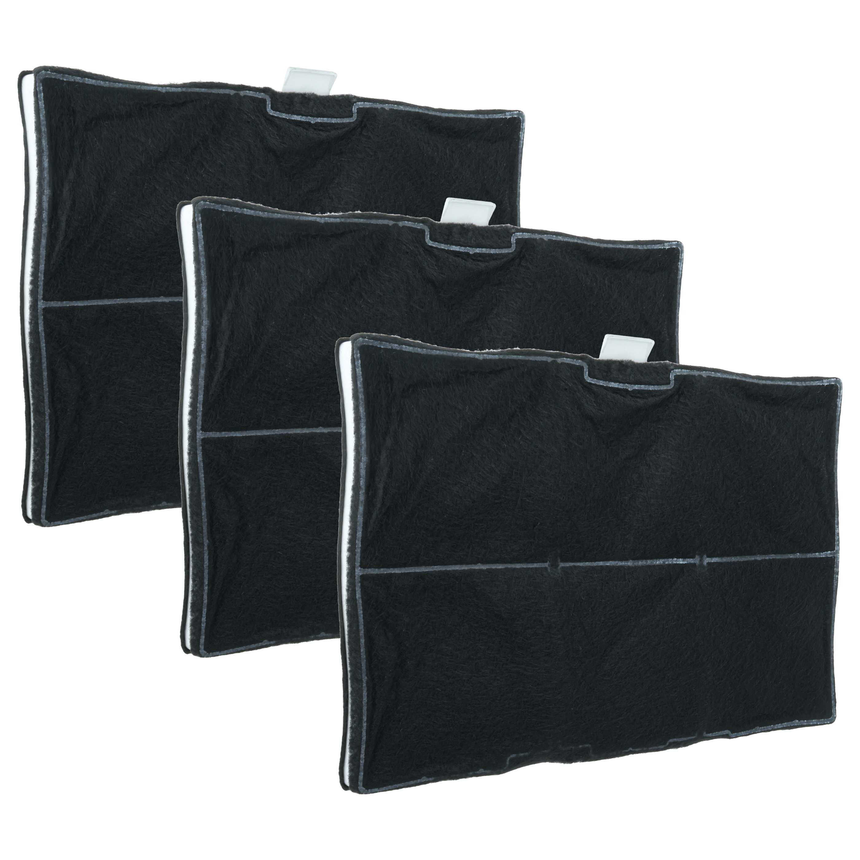 3x Aktivkohlefilter als Ersatz für Bosch DHZ5235, AS-AZKF9020, 00669659, 00744077 Dunstabzugshaube u.a.