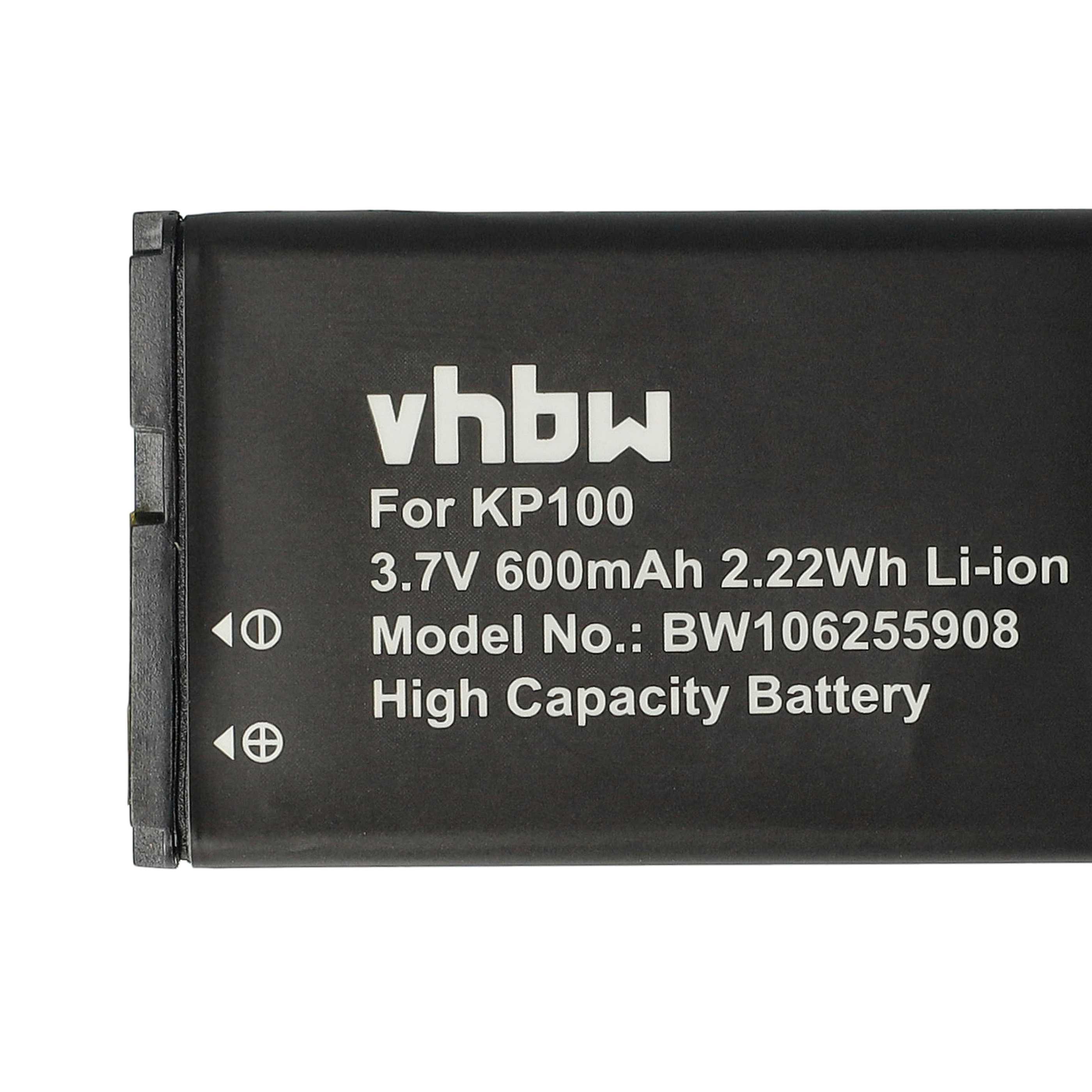 Batteria sostituisce LG IP-431a, SBPL0083509, SBPL0089901, IP-430a per cellulare - 600mAh 3,7V Li-Ion 