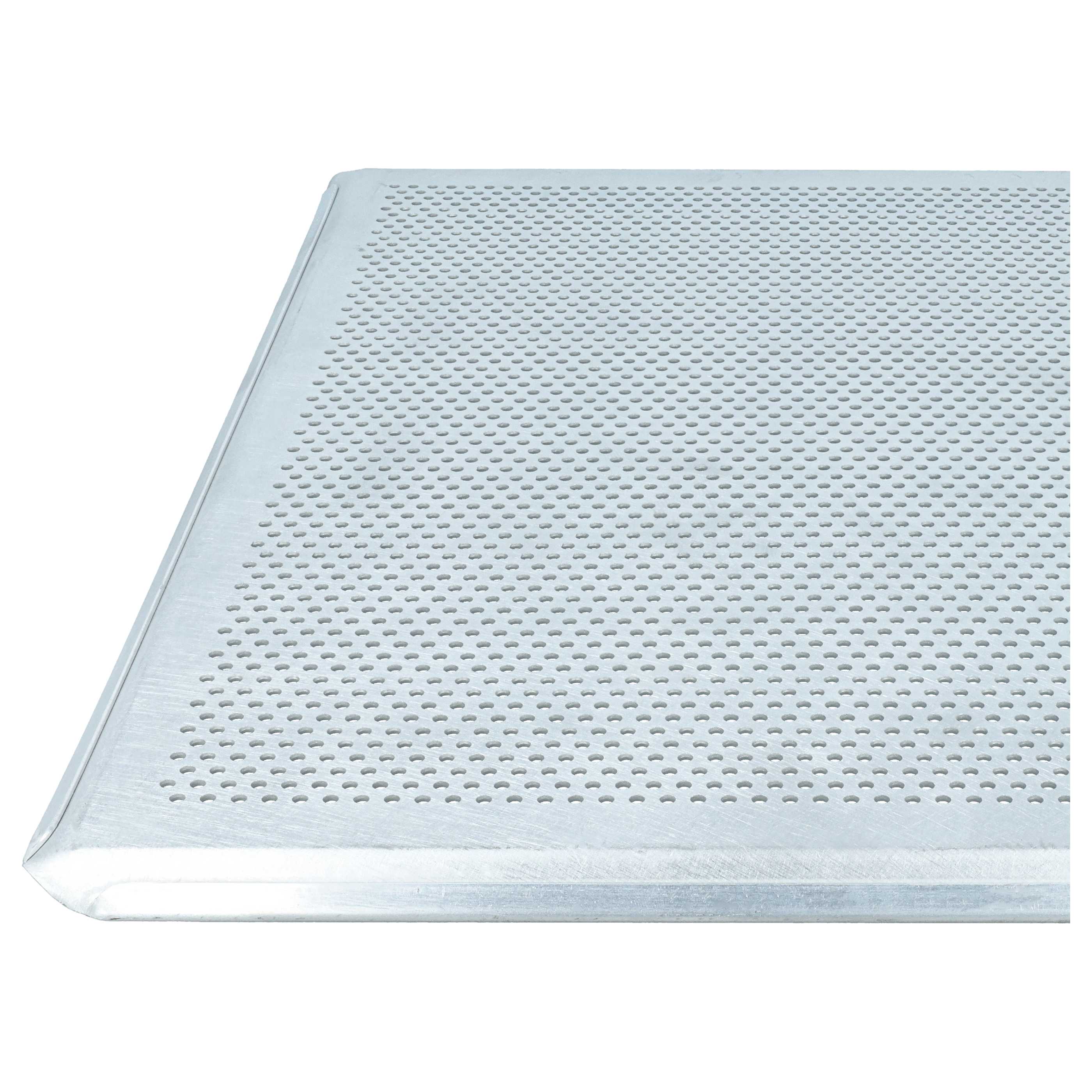 Bandeja de horno universal para hornos - 40 x 30 x 1 cm plata, perforado