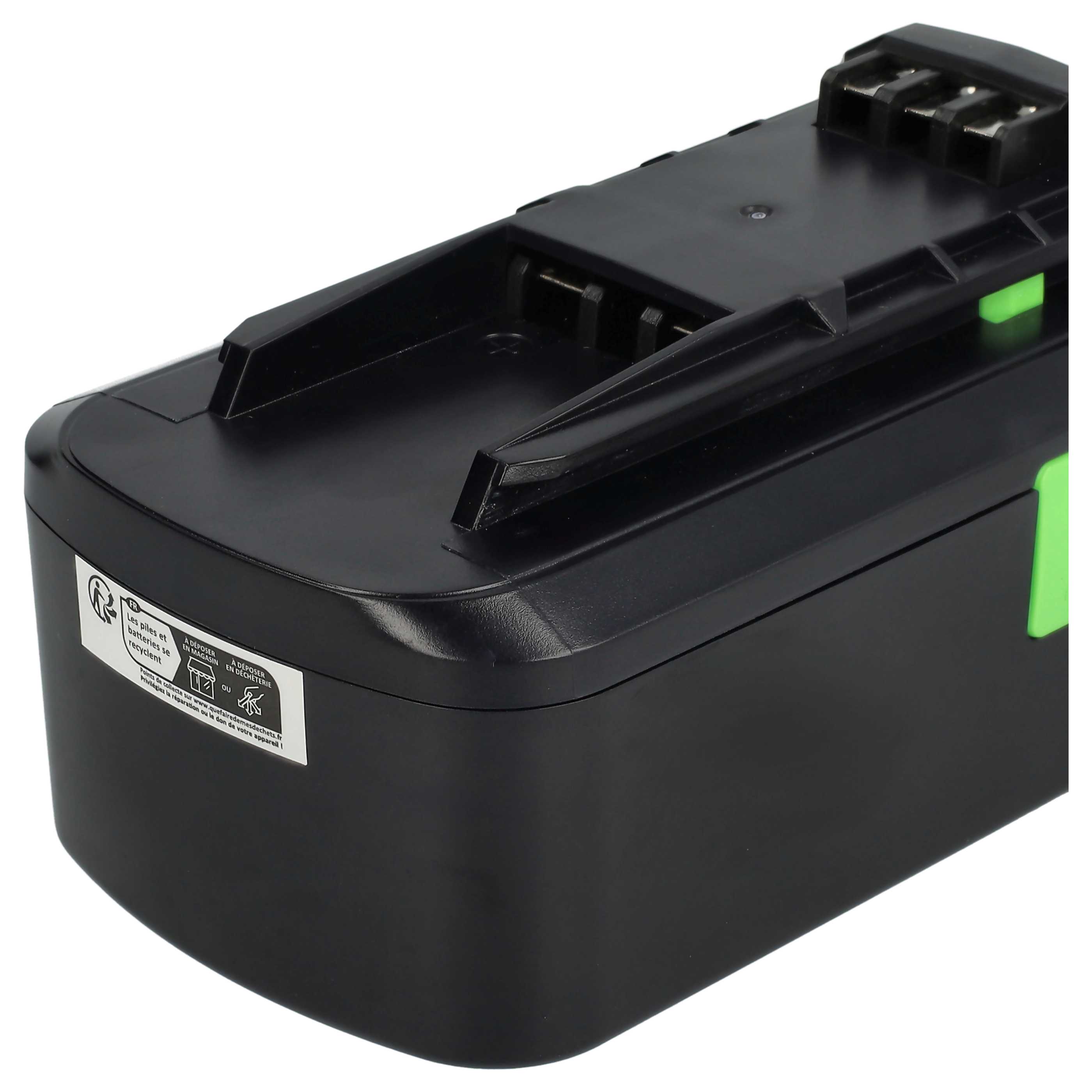 Battery replaces Festo Festool BPS12 LI, 495479, 494831 Electric Power Tool - 4000 mAh, 10.8 V, Li-Ion