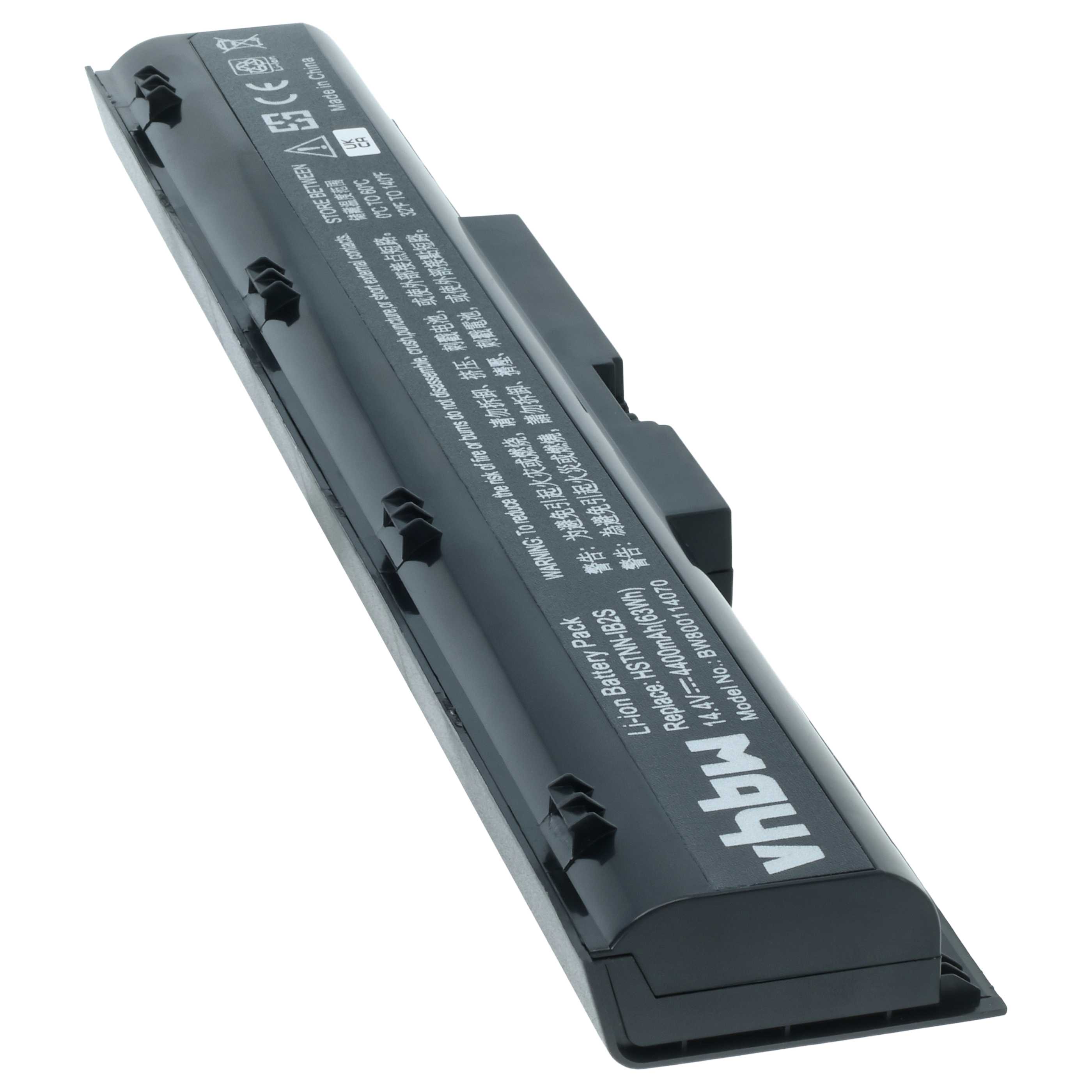 Akumulator do laptopa zamiennik HP 633734-421, 633734-151, 633734-141 - 4400 mAh 14,4 V Li-Ion, czarny