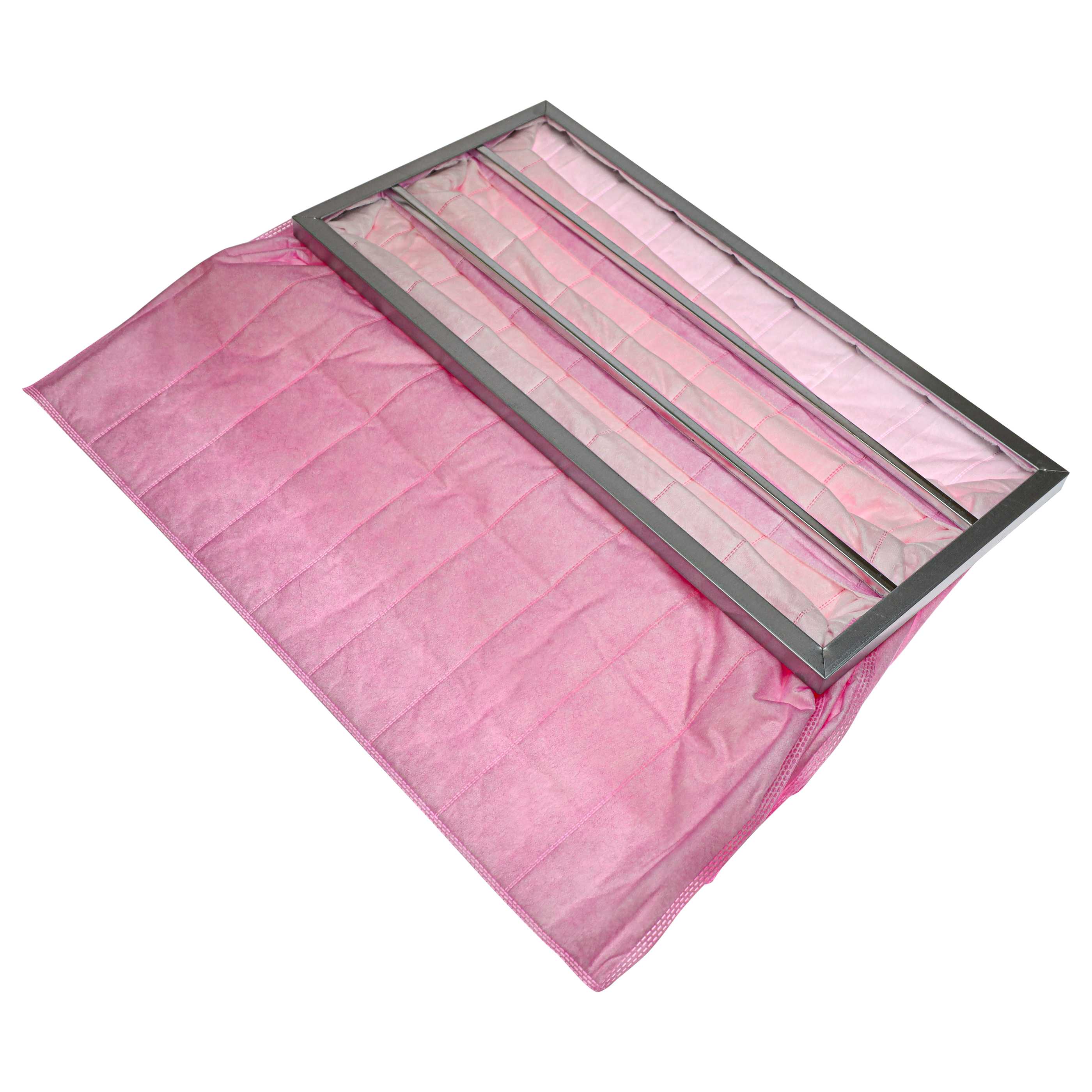 10x Taschenfilter F7 Klimaanlagen, Lüftungsanlagen - 59,3 x 28,8 x 5,8 cm