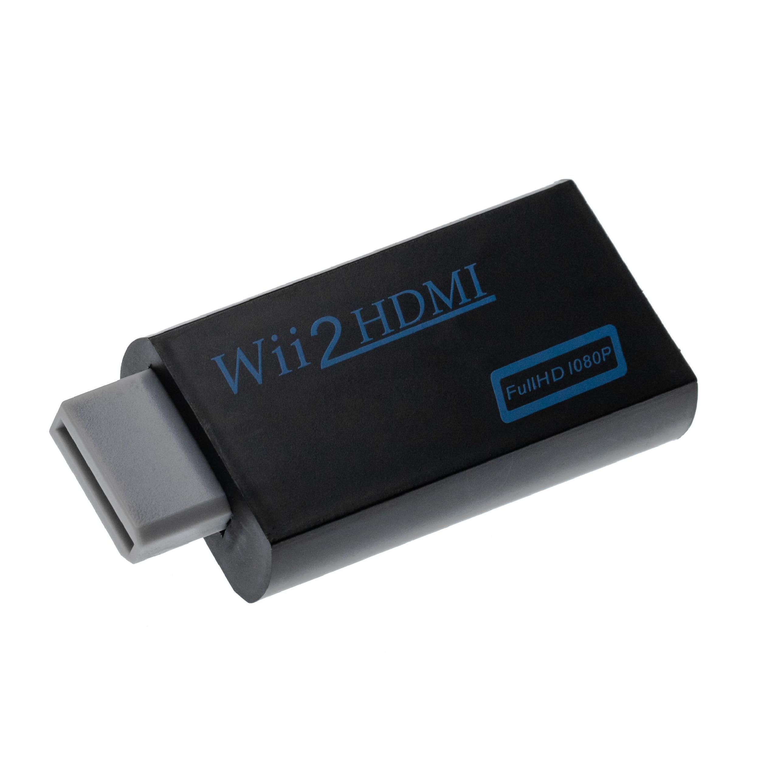 Adapter HDMI do konsoli Nintendo Wii + gniazdo audio 3,5 mm