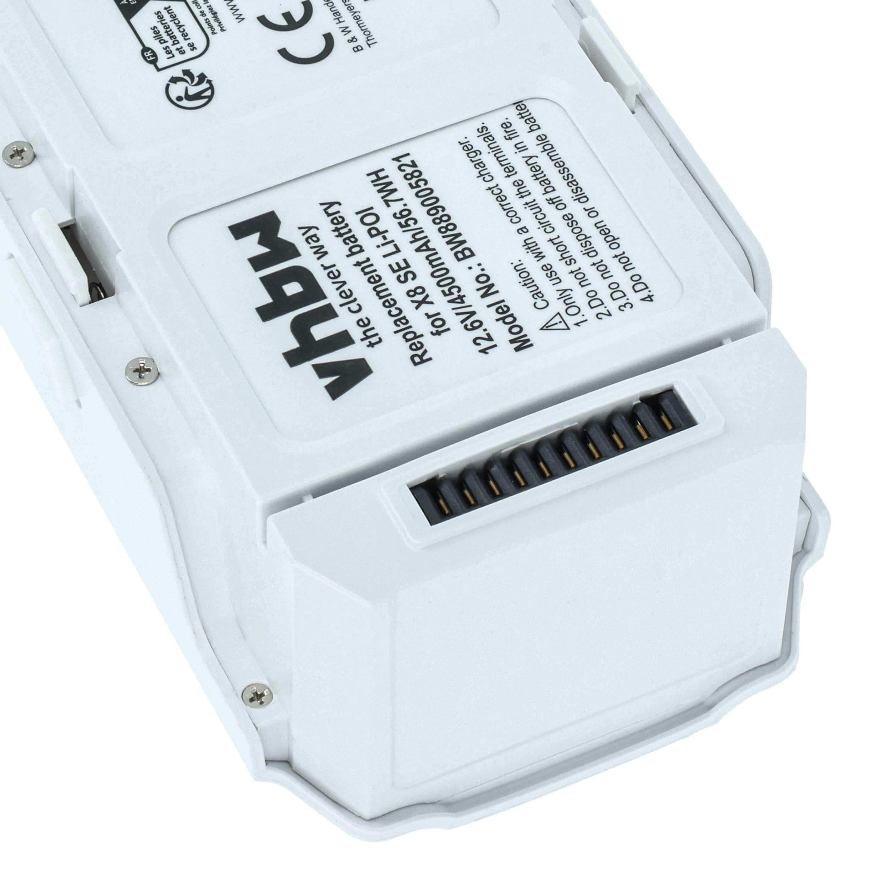 3x Batteries pour drone Xiaomi Fimi X8 SE 2022, SE 2020- 4500mAh 12,6V Li-polymère