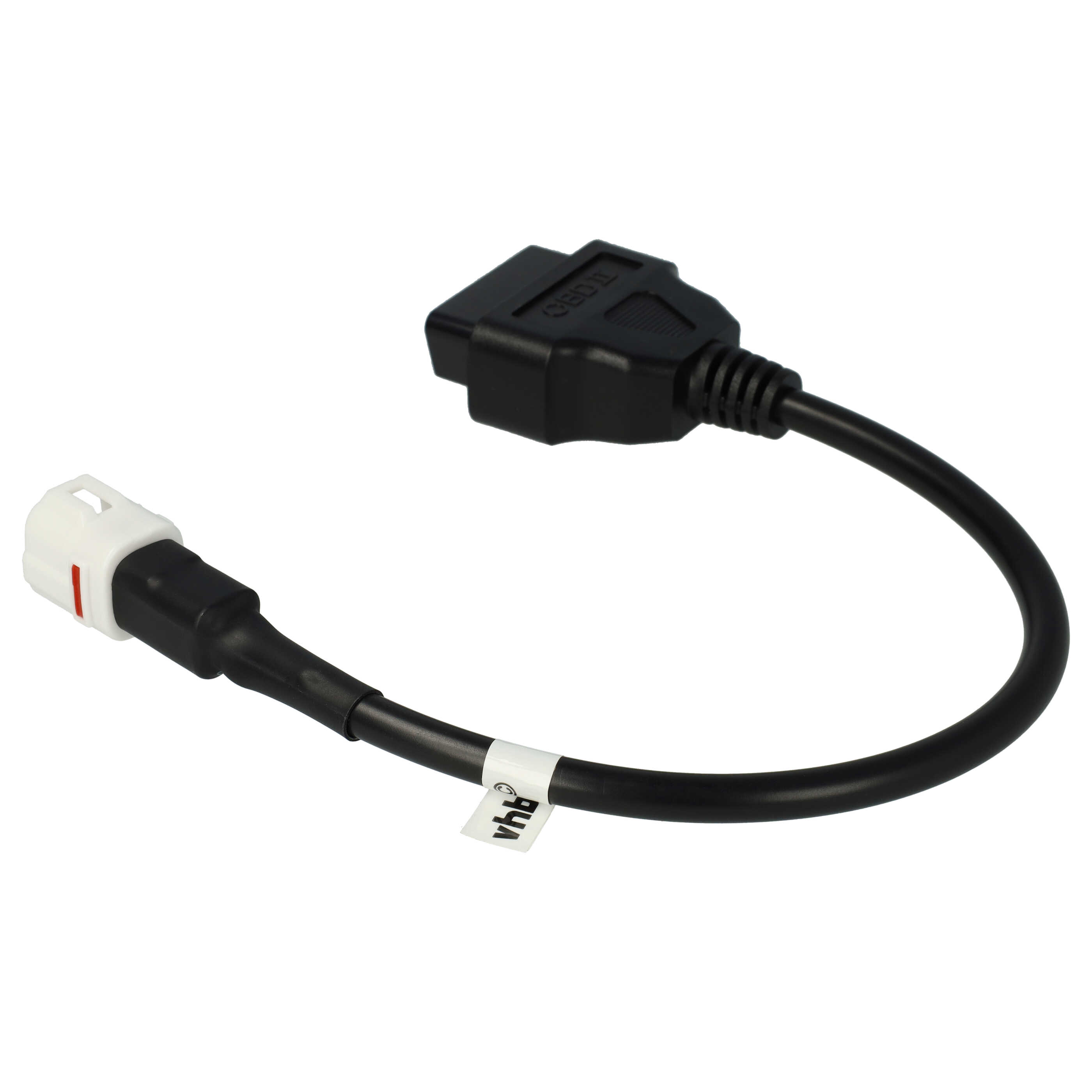 OBD2 Adapter OBD2 4 pin to OBD 2 16 pin for Suzuki, Yamaha FJR1300 (2016 - 2019) Motorbike, Scooter