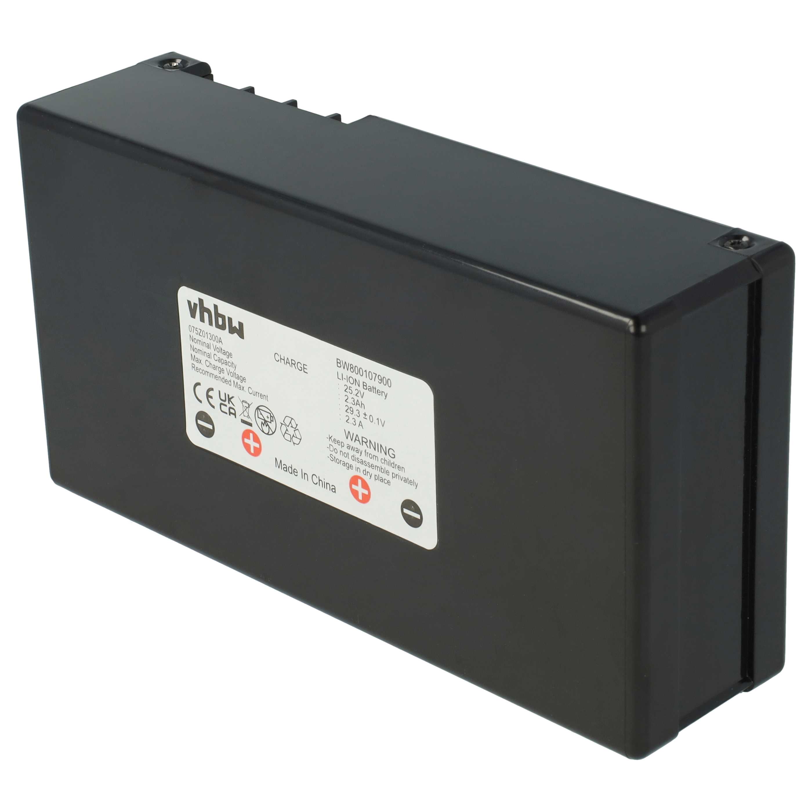 Akku (2 Stück) 25,2V passend für Gartenkraft RM500 - 2300mAh Li-Ion