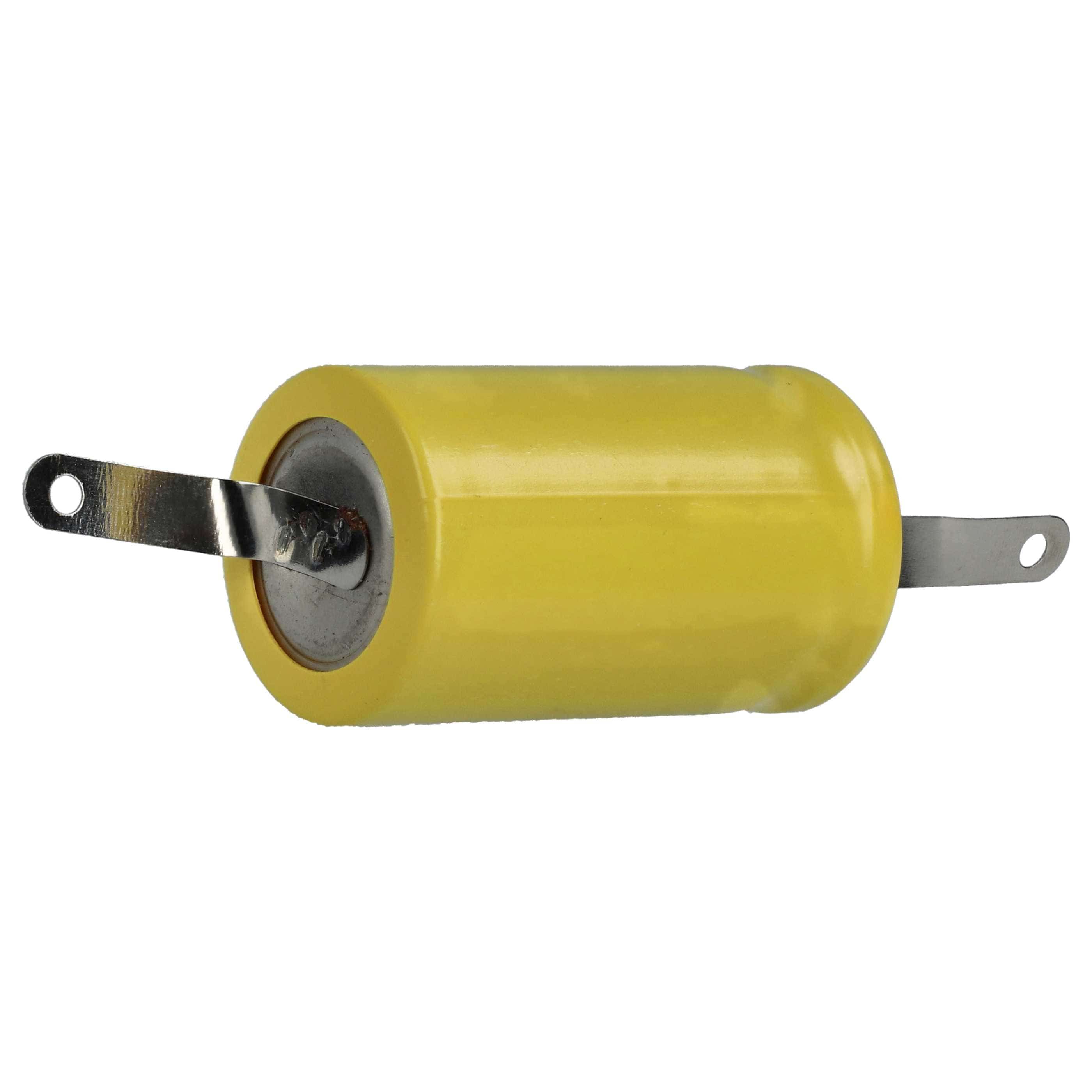 Batterie (3 pcs.) remplace 1/2AA modèle radio-télécommandé - 600mAh 1,2V NiMH