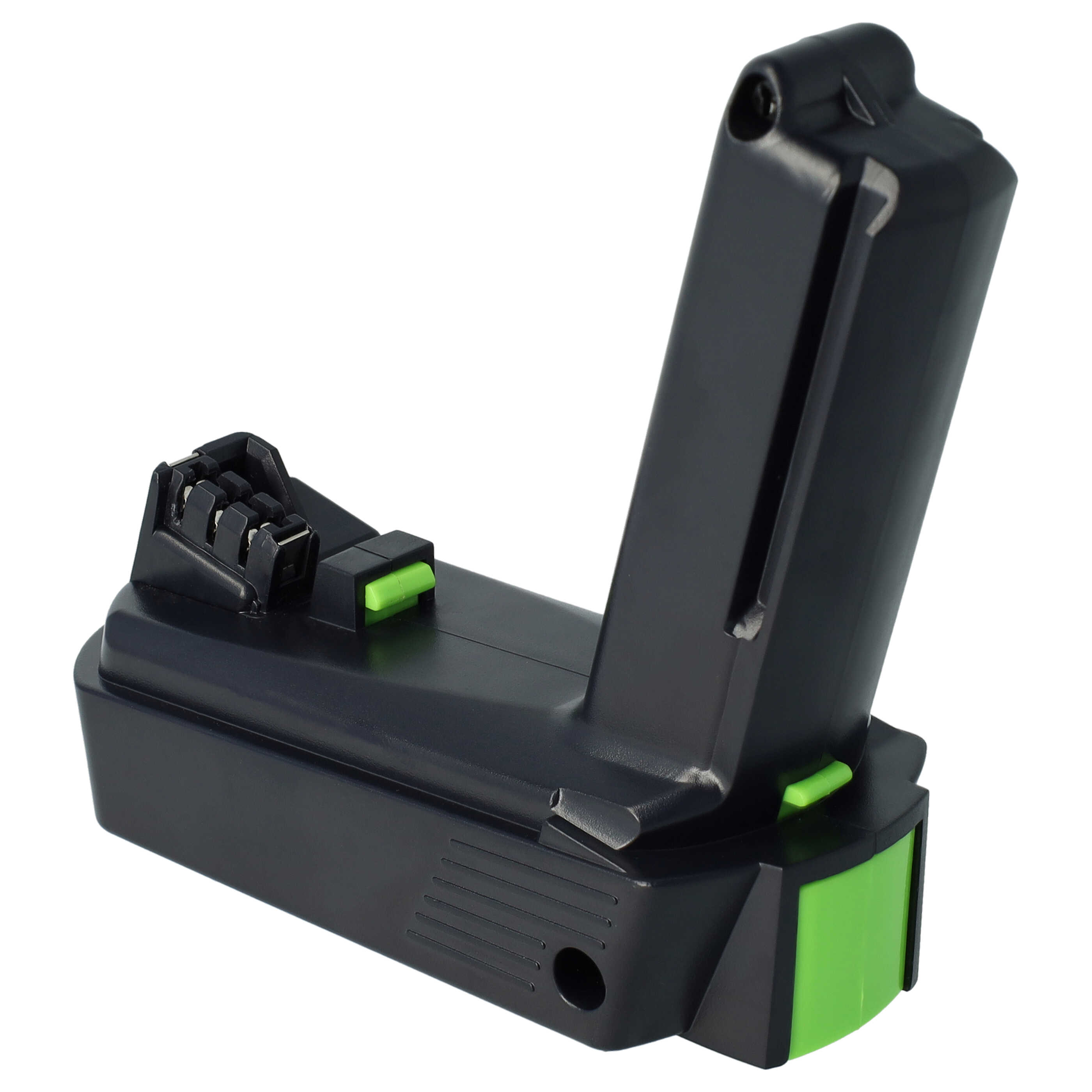 2x Battery replaces Festool 498616, 498338, 498336, 498339 Electric Power Tool - 2500 mAh, 10.8 V, Li-Ion