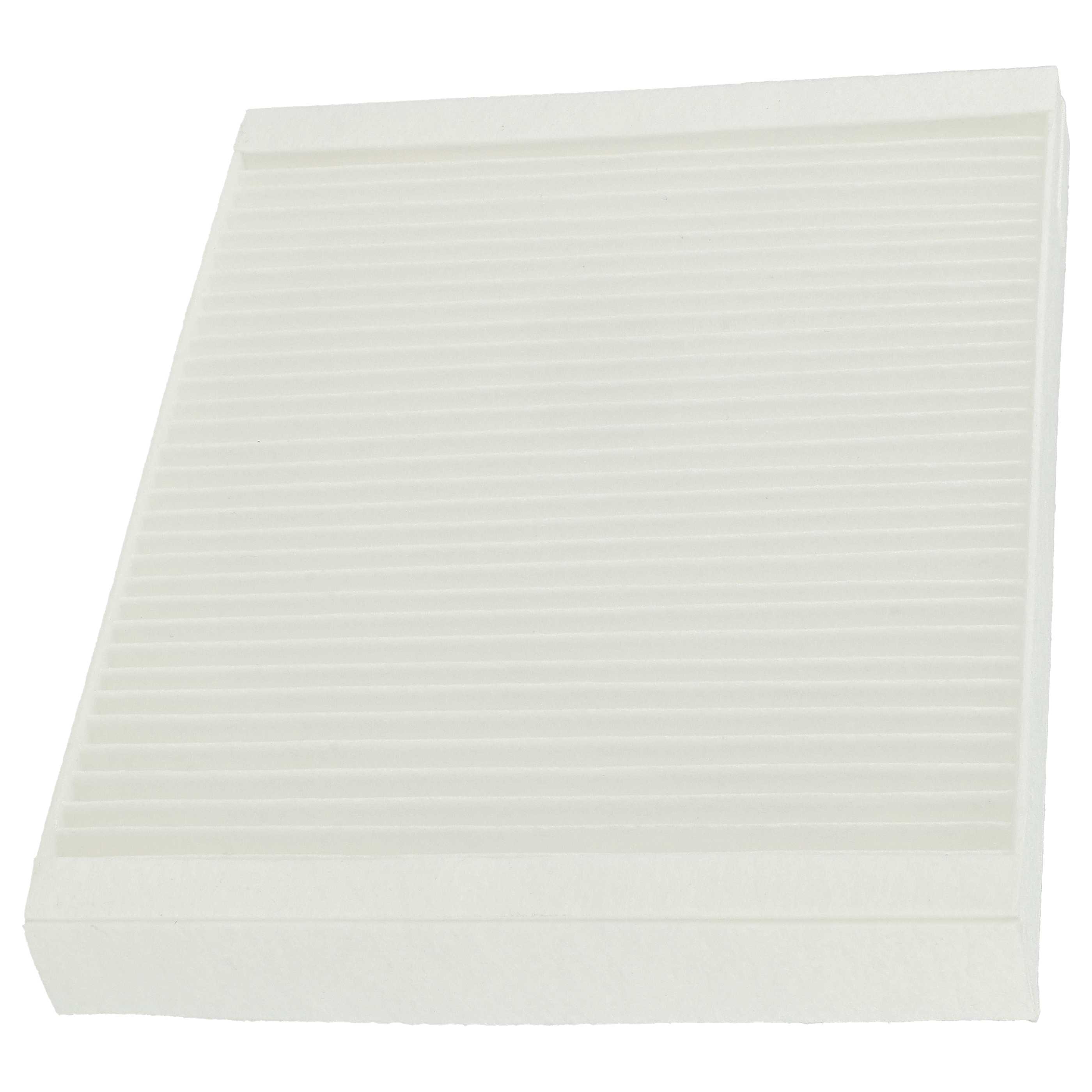 6x Filter als Ersatz für Lunos 040109, 040 109 für Lunos Lüfter - Filterklasse M5, weiß
