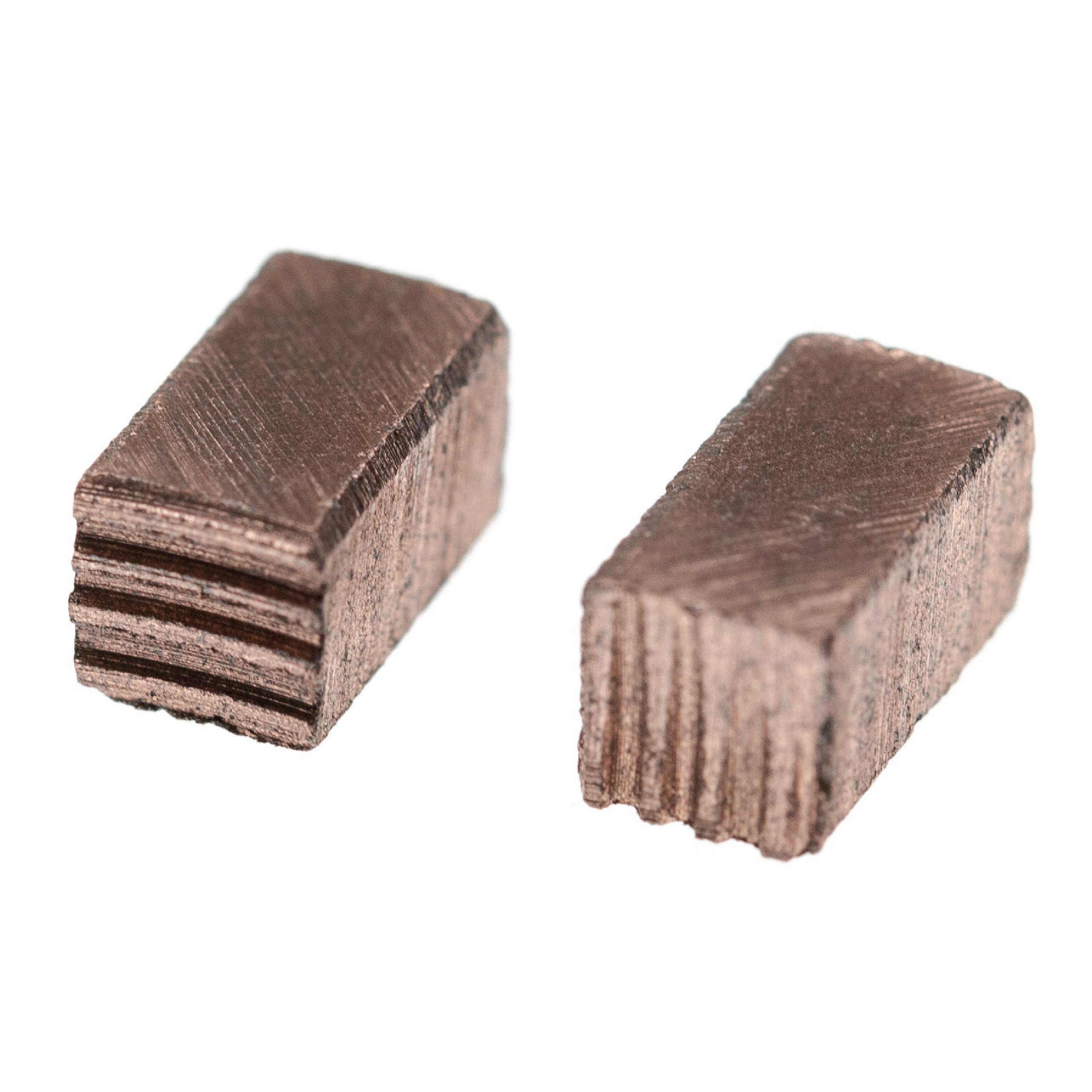 2x Spazzola carbone sostituisce 1126-1030-01 per utensili, 10 x 5 x 5 mm
