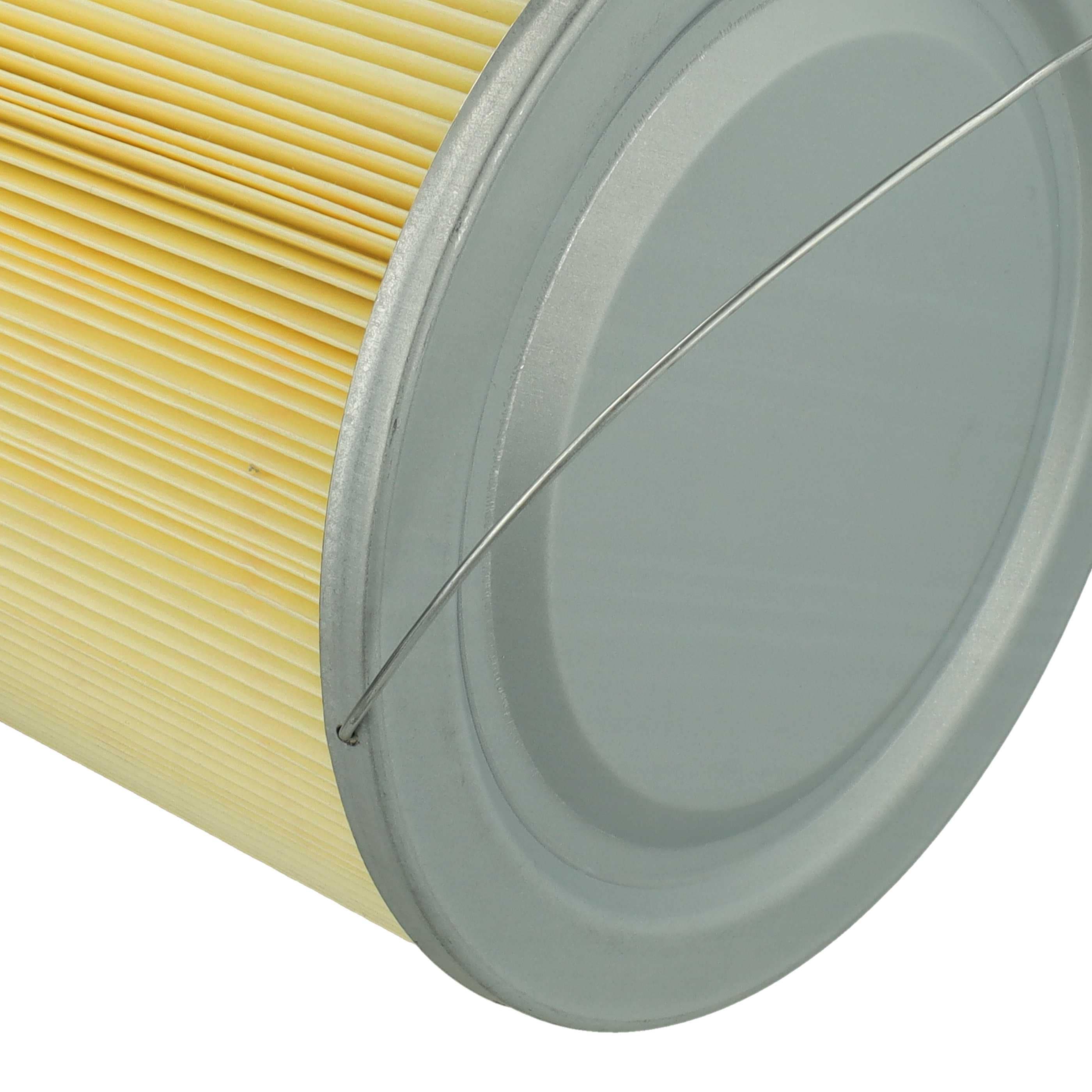 4x Filtro reemplaza Rowenta ZR70 para aspiradora Tefal filtro redondo, naranja / amarillo