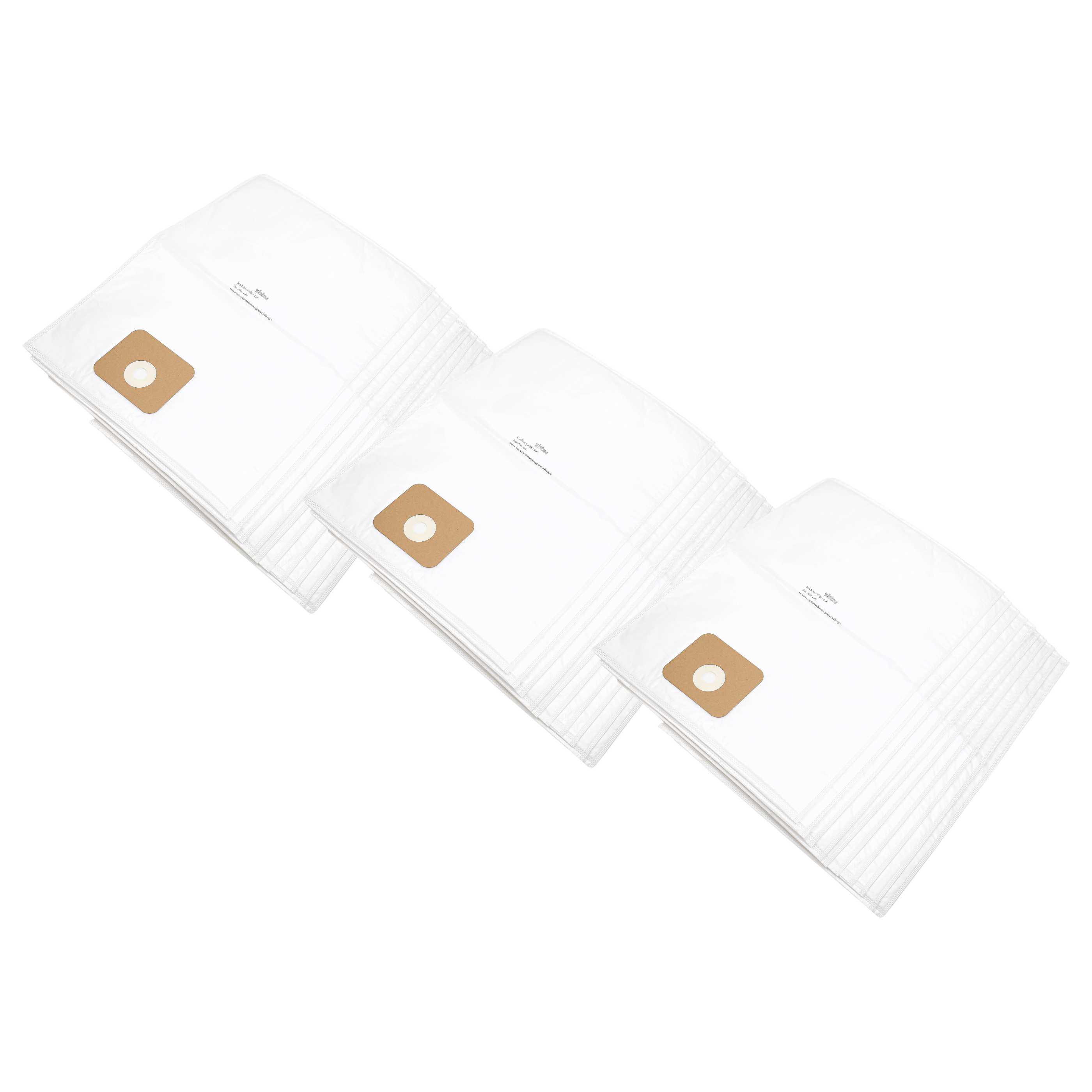 30x Sac remplace Nilfisk 107402336, 5715492061518 pour aspirateur Nilfisk - microfibre non tissée