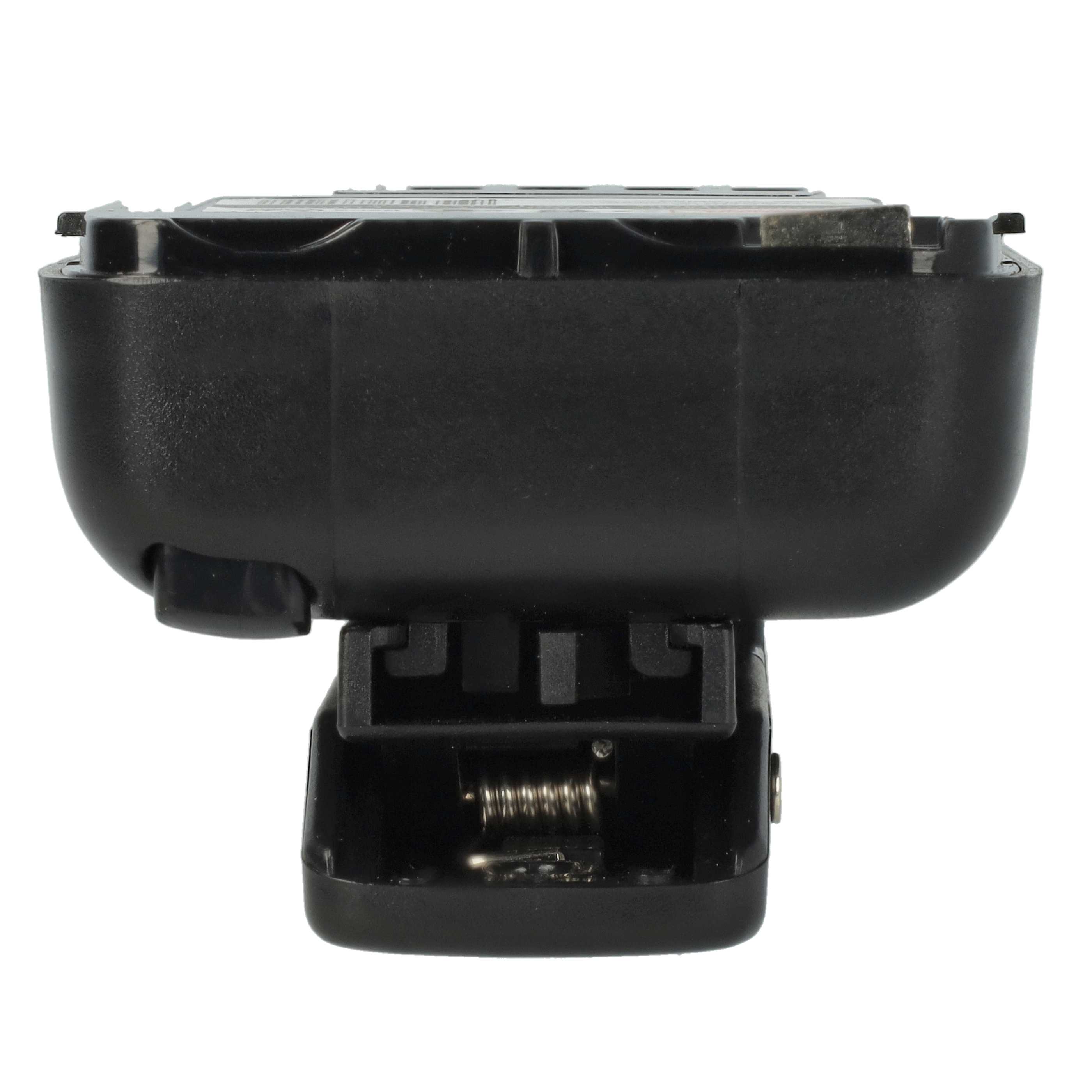 Radio 2x Battery replaces FNB-V47IS, FNB-V49, FNB-47H, FNB-47, FNB-V47 - 2000 mAh 7.2 V NiMH + Belt Clip