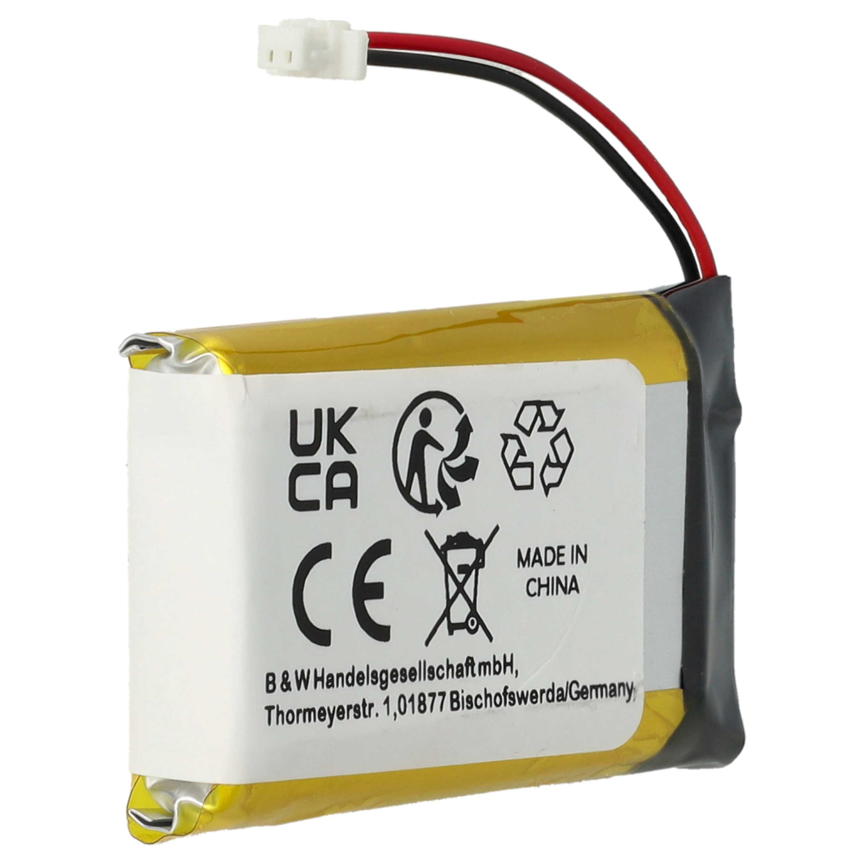 2x Akumulator do słuchawek bezprzewodowych zamiennik Sena YP802542P - 650 mAh 3,7 V LiPo