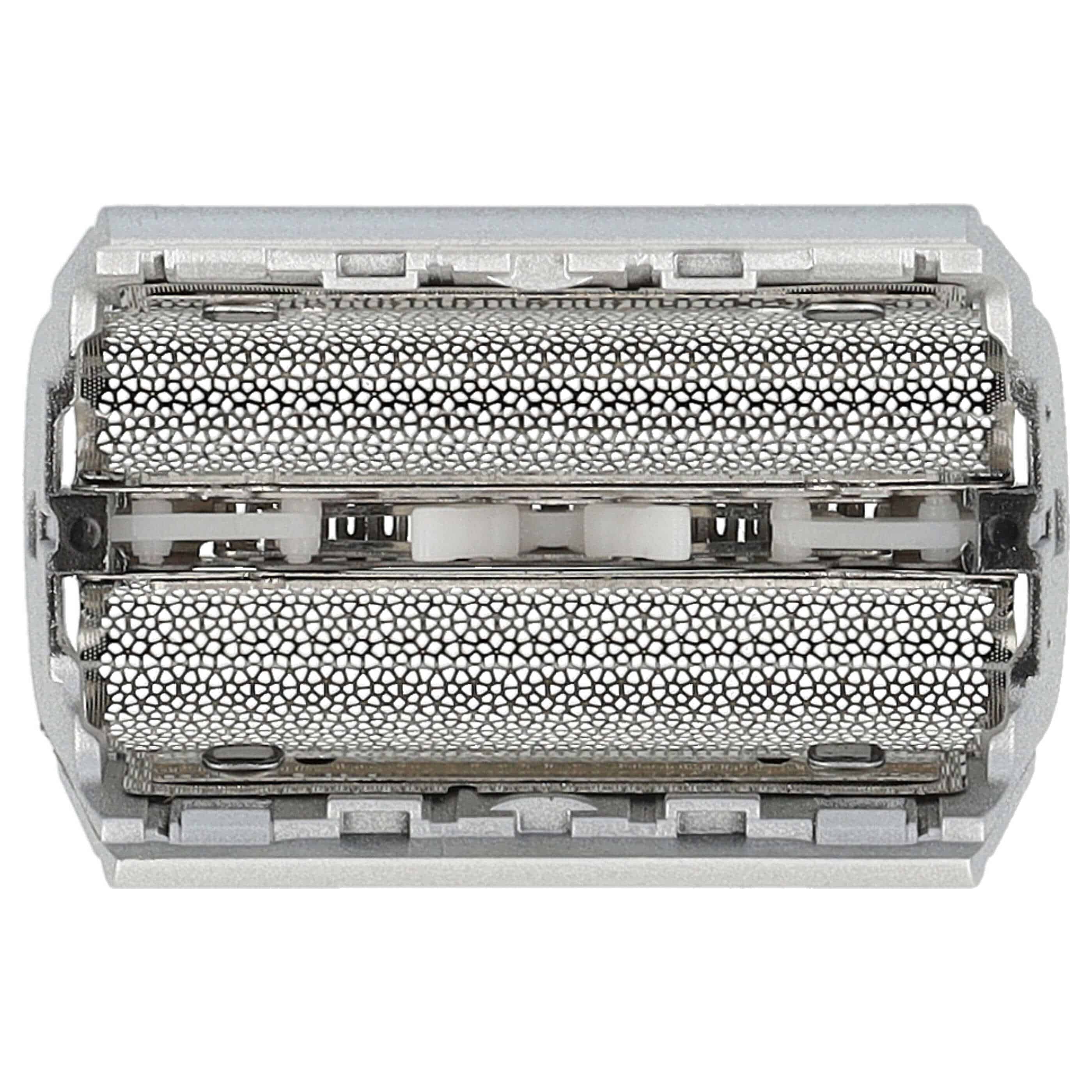 Dual Shaver Foil replaces Braun SB505, 31B, 31S for for Razor - incl. Frame, Silver 
