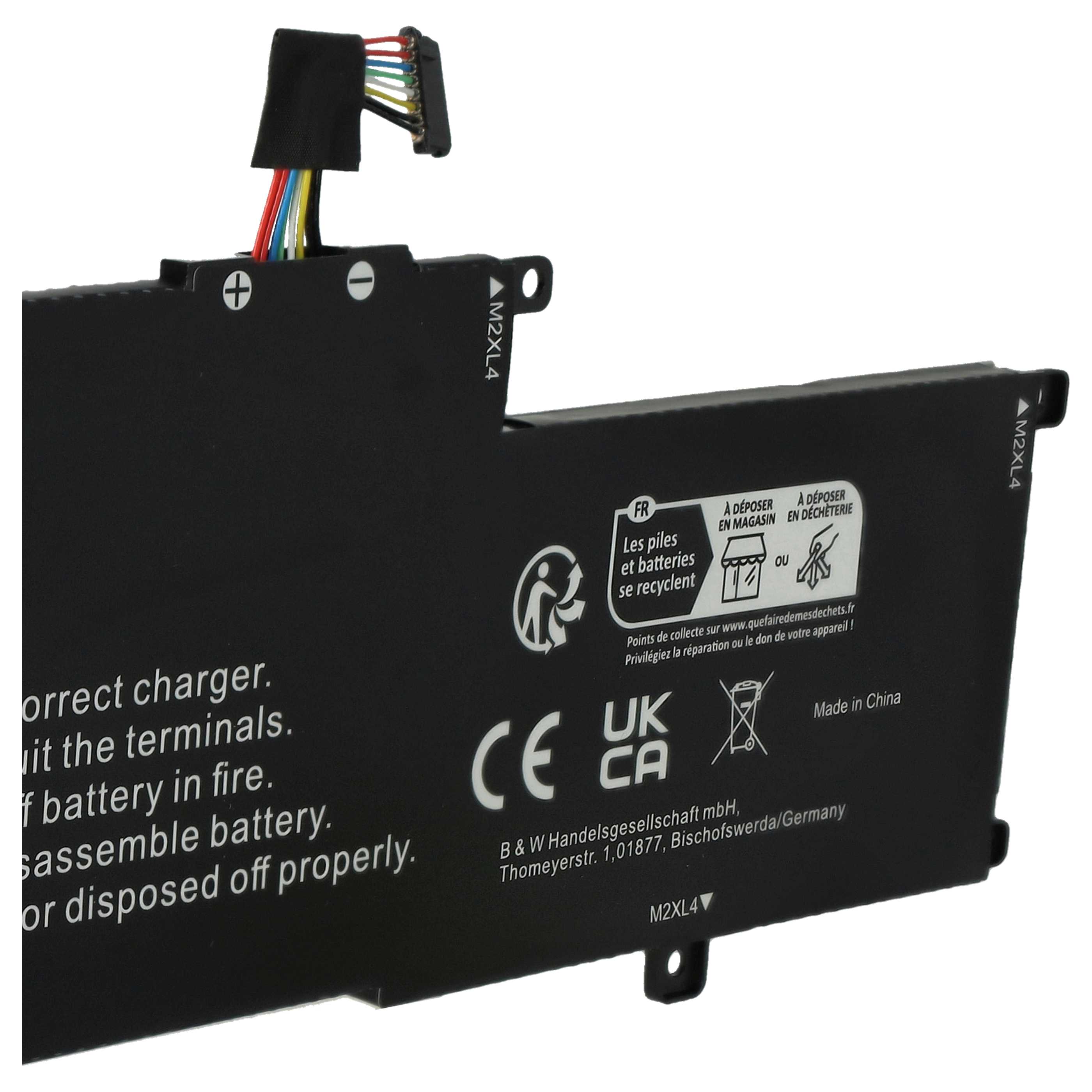 Akumulator do laptopa zamiennik Lenovo 01AV481, 01AV482, 5B10W13885, 01AV483, 041AV481 - 3950 mAh 11,1 V LiPo