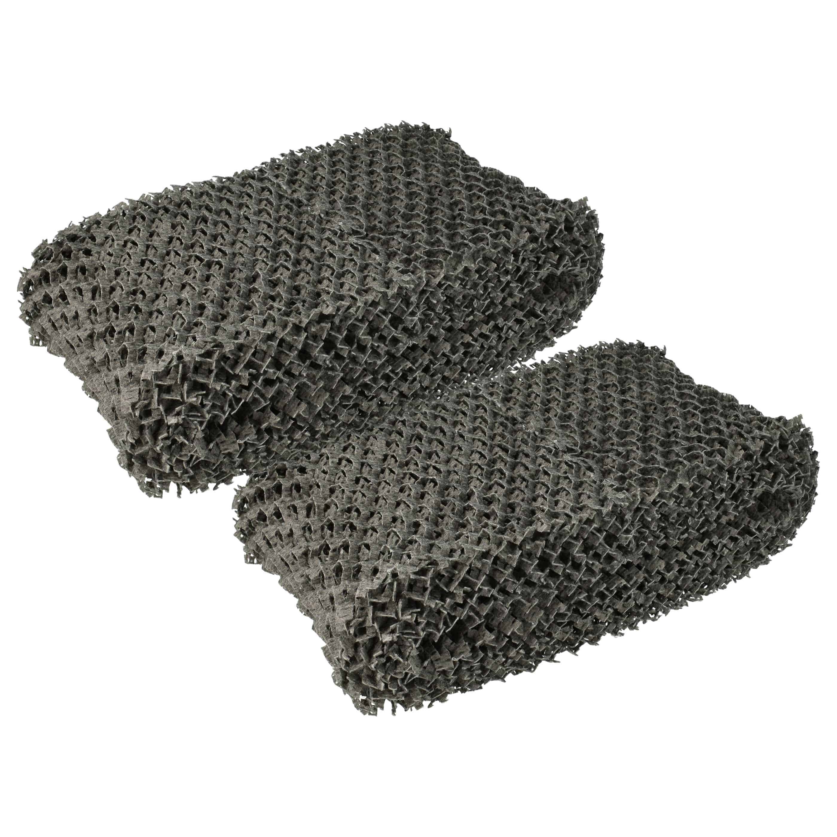 2x Filter replaces Philips HU4102/01, FY2401/10 Humidifier - natural fibres in honeycomb structure