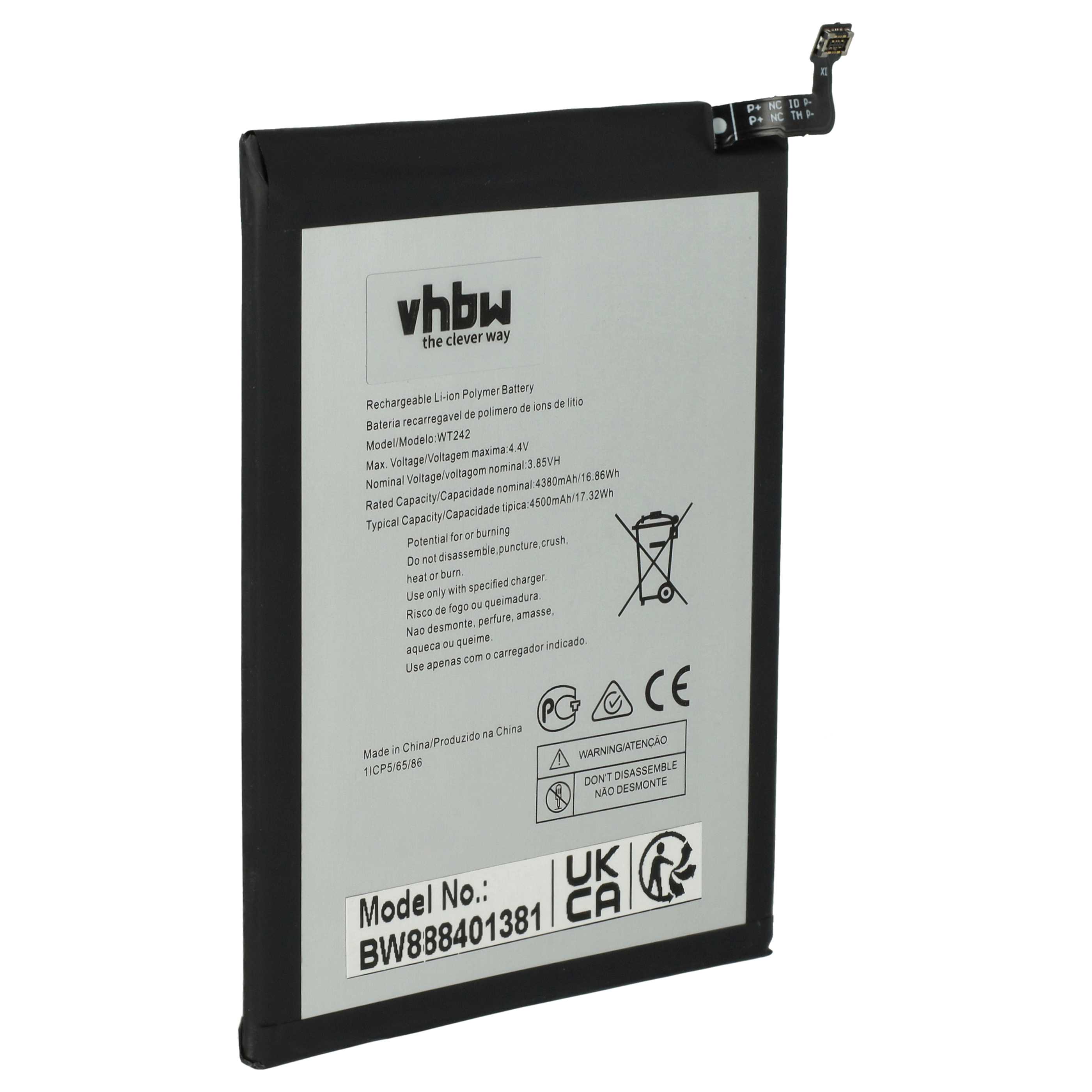 Akumulator do telefonu smartfona zamiennik Nokia WT242 - 4400 mAh 3,85 V LiPo