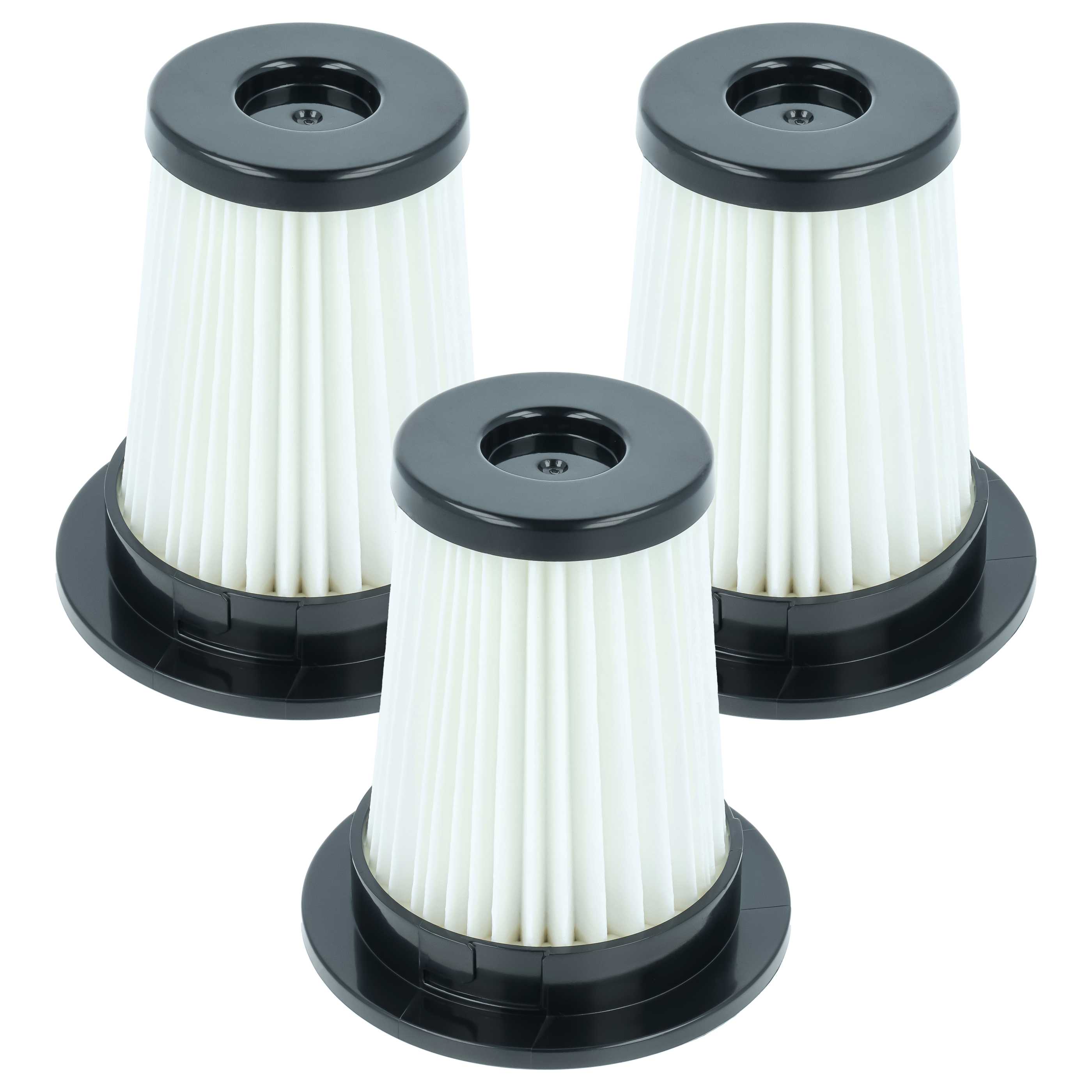 3x Filter replaces Arcelik 9178039322, C00911456 for Grundig Vacuum Cleaner, filter class H12