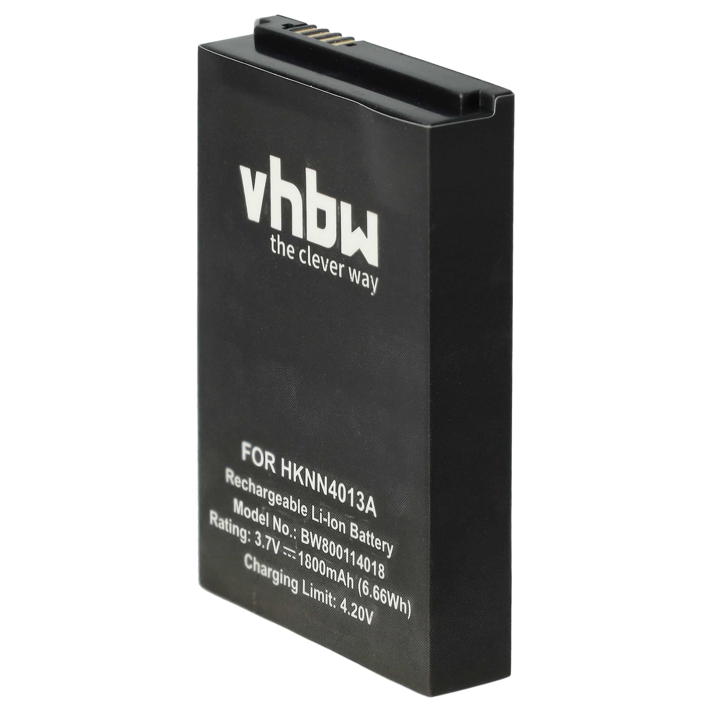 Radio 10x Battery replaces Motorola BT90, HKNN4013A, HKLN4440B, BT110, BT60, HKNN4013B - 1800 mAh 3.7 V Li-Ion