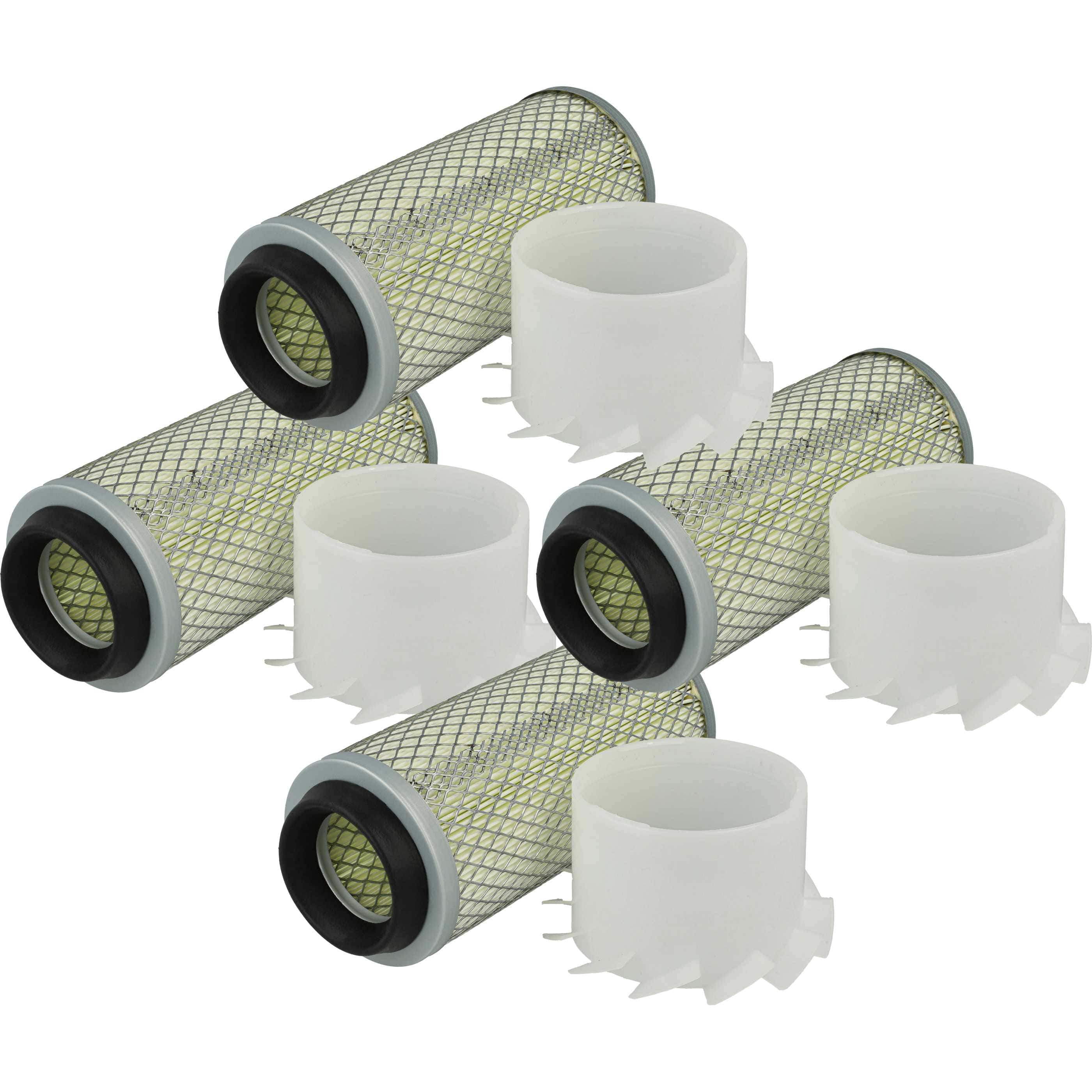 4x Air Filter replaces AGCO 33-0111104, 72097407 for Thomas Digger etc. - External Motor Filter