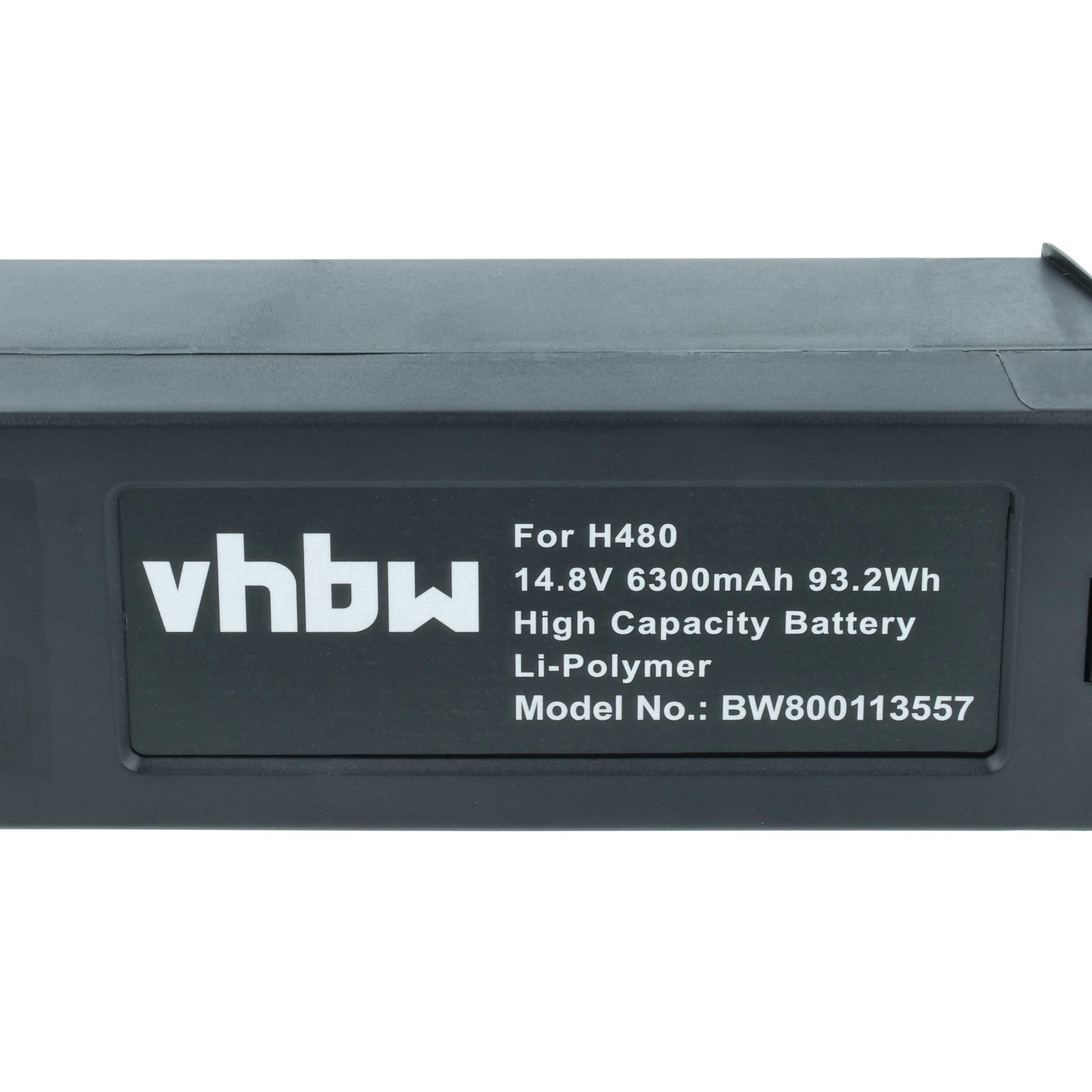Batteria per drone quadri e multicottero sostituisce Yuneec YUNH105, YUNTYH105 - 6300mAh 14,8V Li-Poly