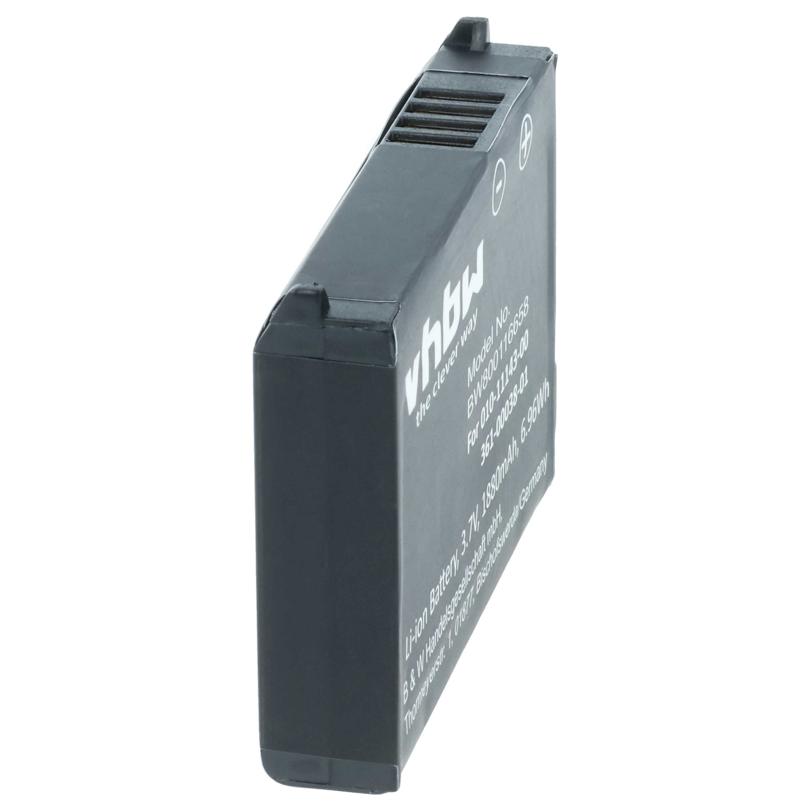 Akumulator do nawigacji GPS zamiennik Garmin 010-11143-00, 361-00038-01 - 1880 mAh 3,7 V Li-Ion