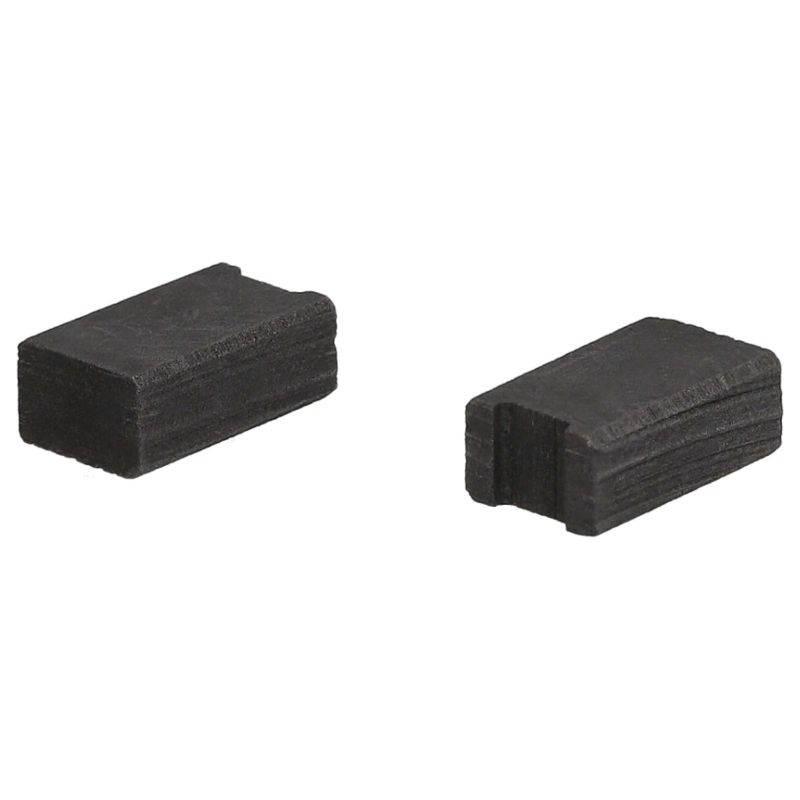 4x Carbon Brush Suitable for Bosch Electric Power Tool - 4 x 6 x 10 + 4 x 6 x 9.15 mm