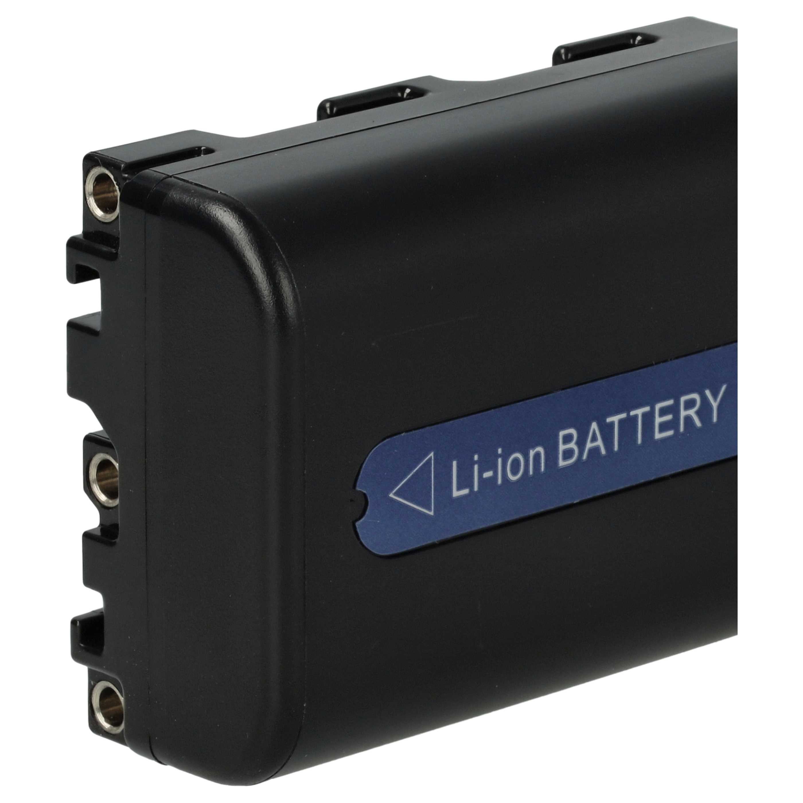 Batteria sostituisce Sony NP-FM55H per fotocamera - 1400mAh 7,4V Li-Ion