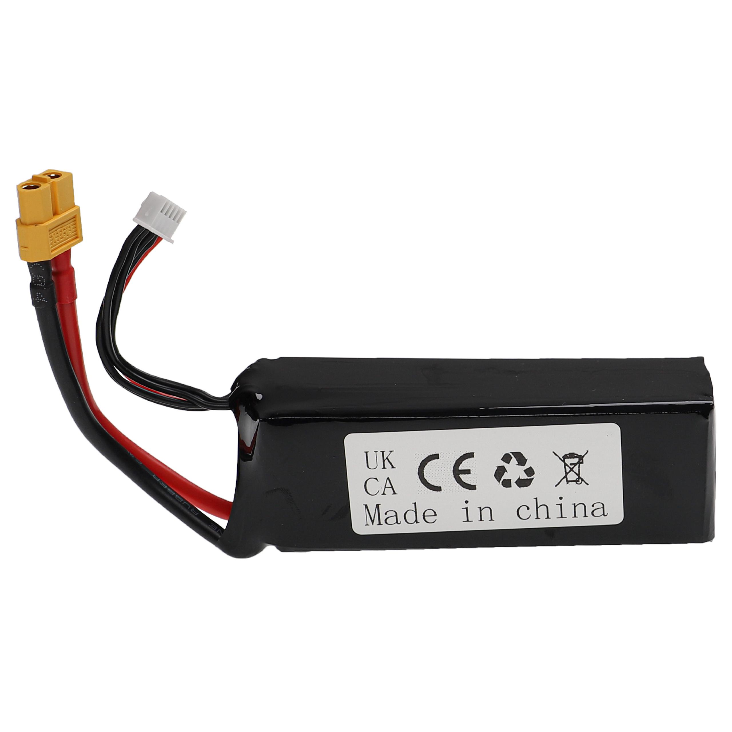 Batterie modèle radio-télécommandé - 2200mAh 14,8V Li-polymère, XT60