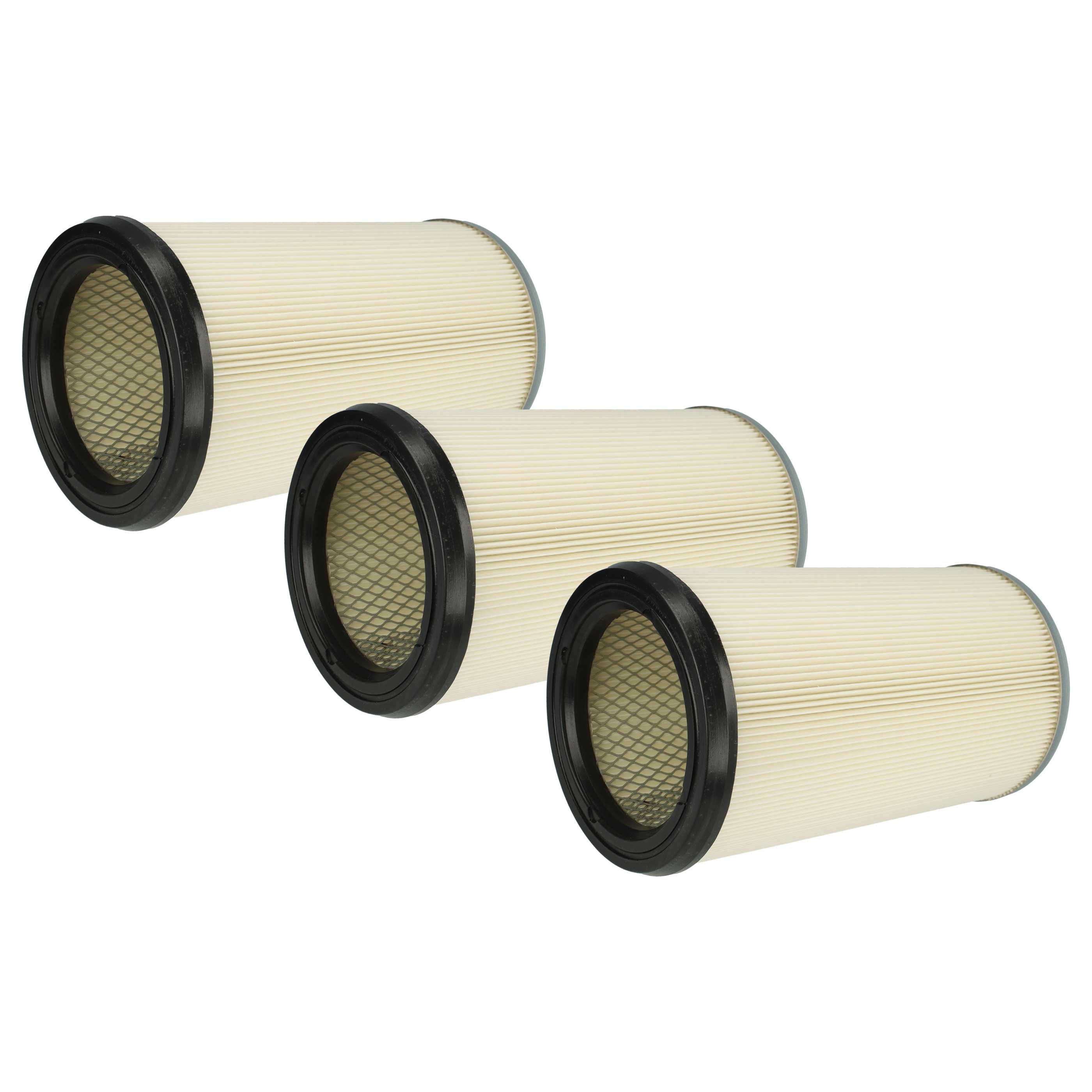 3x Filtro reemplaza Kärcher 57310070, 5.731-007.0 para aspiradora Kärcher, blanco / plata / azul