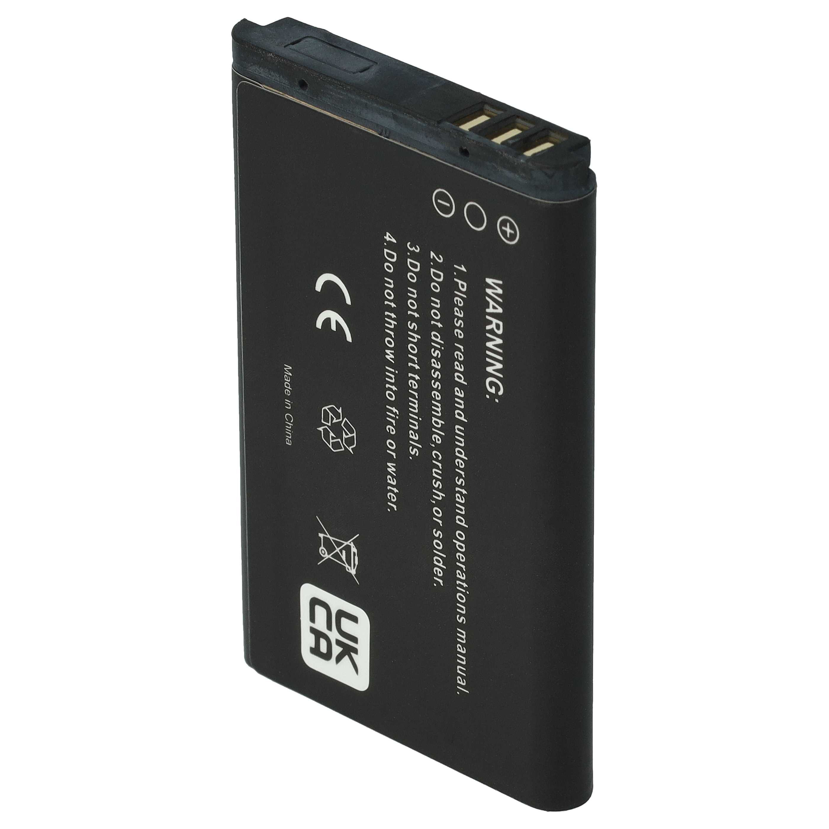 2x Batteria sostituisce Alcatel RTR001F01, 3BN67332AA, 10000058 per cellulare - 700mAh 3,7V Li-Ion 