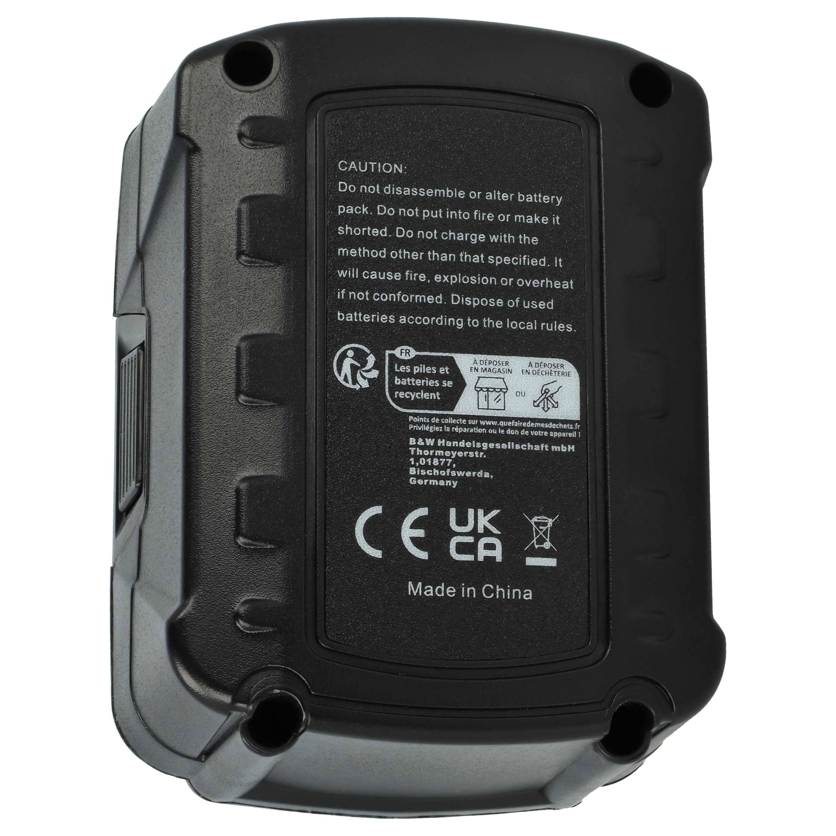 3x Battery replaces Ryobi BPL-1220, 130503001, CB120L, 130503005 Electric Power Tool - 3000 mAh, 12 V, Li-Ion