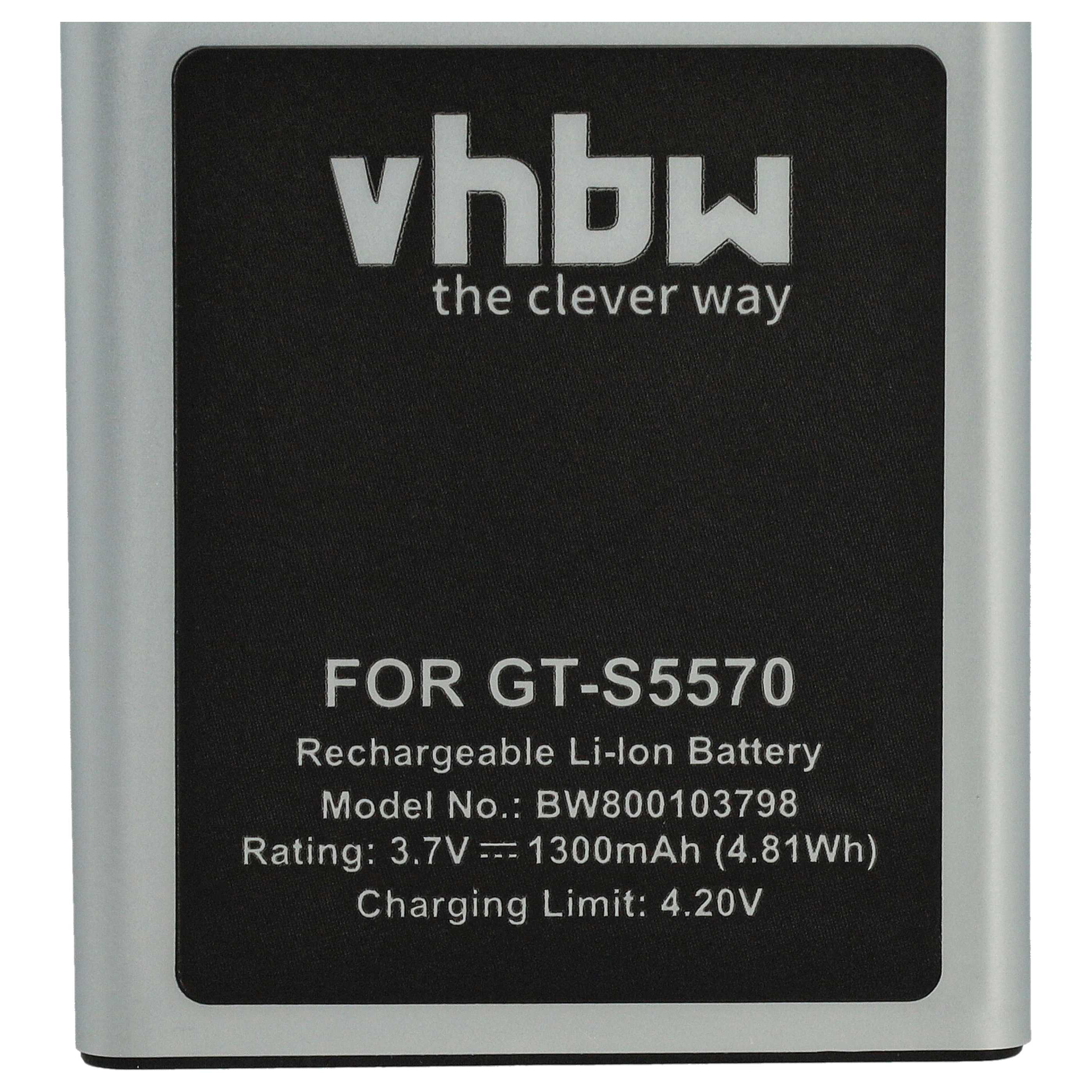 Akku als Ersatz für Samsung EB494353VA, EB494353VU - 1300mAh 3,7V Li-Ion