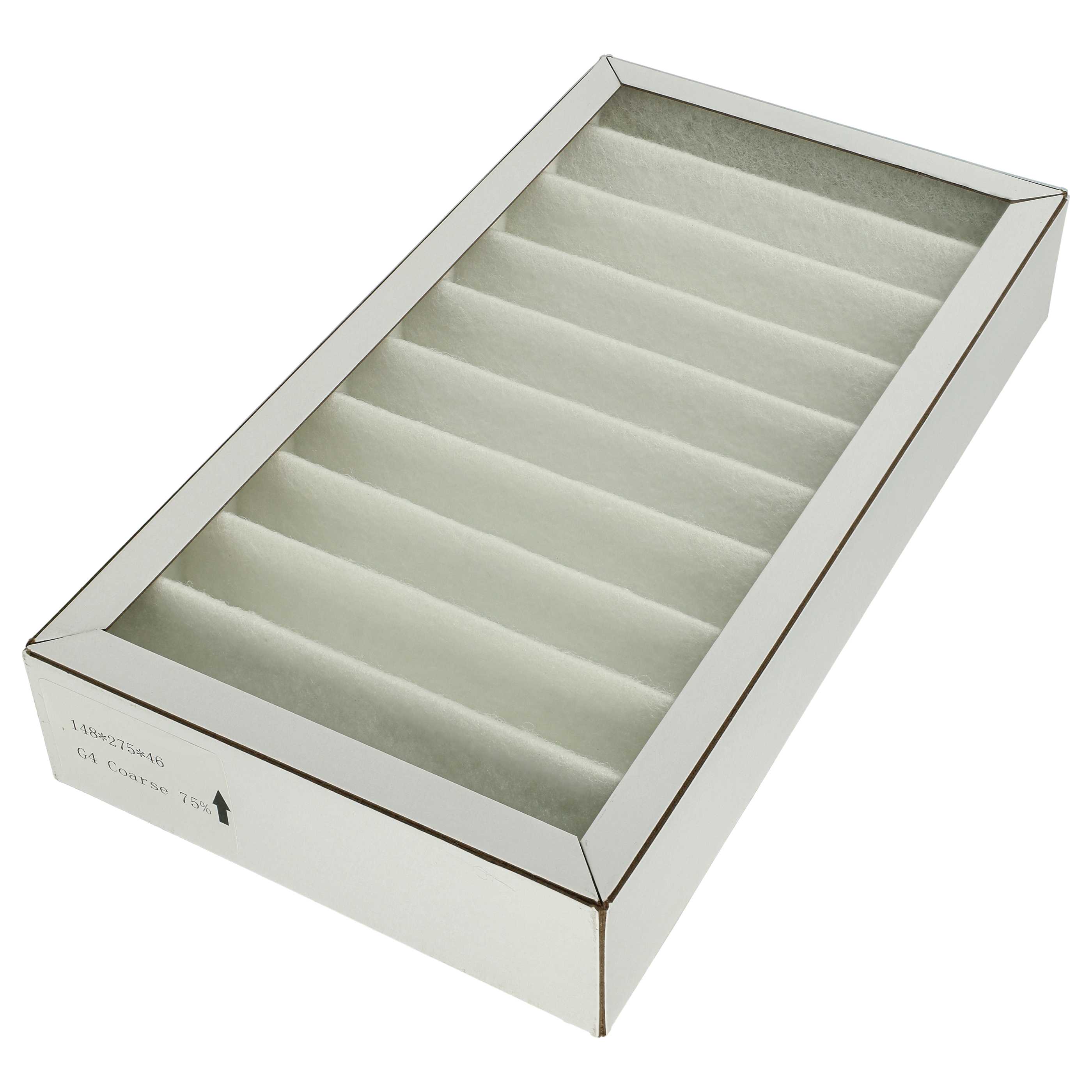 Filter als Ersatz für Pluggit APFG4F7-190 für Pluggit Lüfter - Filterklasse G4, weiß