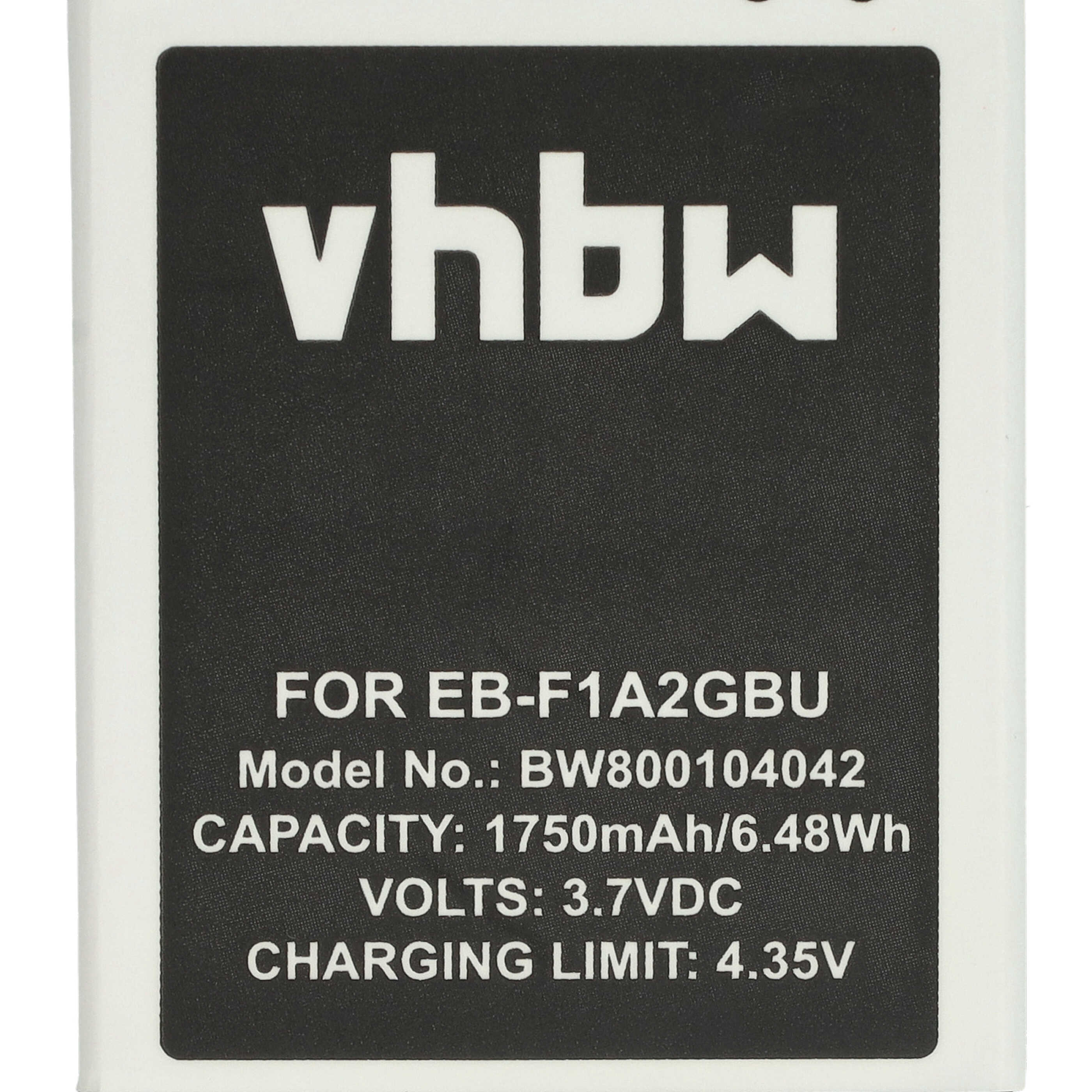 Akku (2 Stück) als Ersatz für Samsung EB-F1A2, EB-F1A2GBU - 1750mAh 3,7V Li-Ion