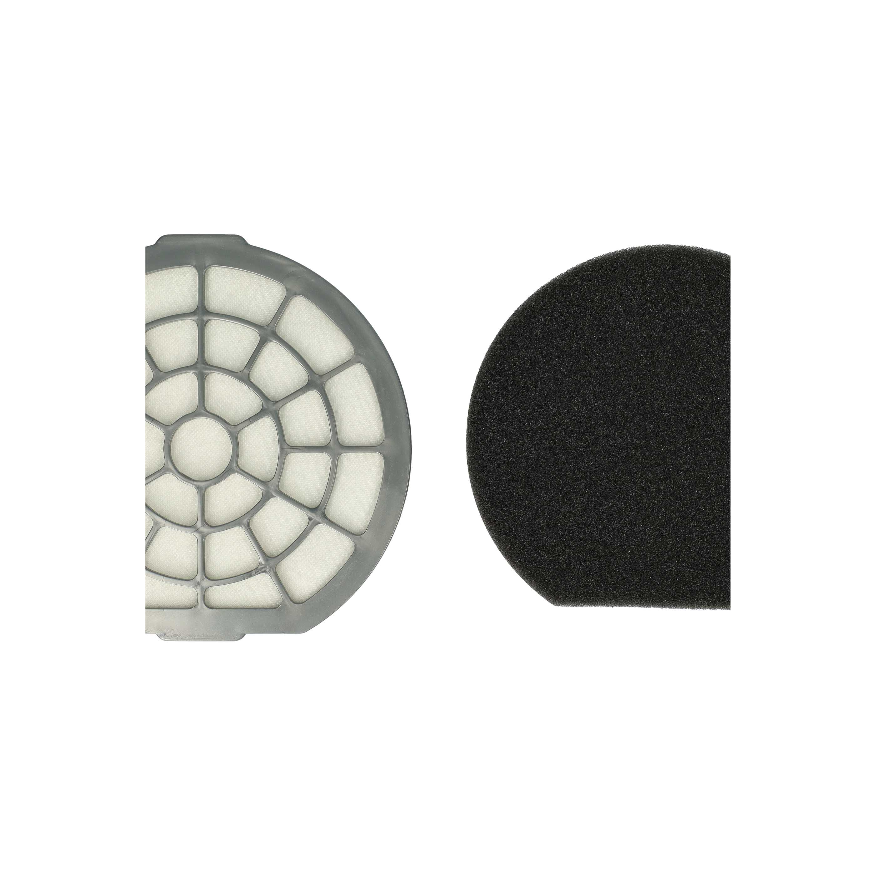 3x dual motor protection filter replaces Dirt Devil 5050001 for Dirt Devil Vacuum Cleaner, 13.4 x 13.4 cm