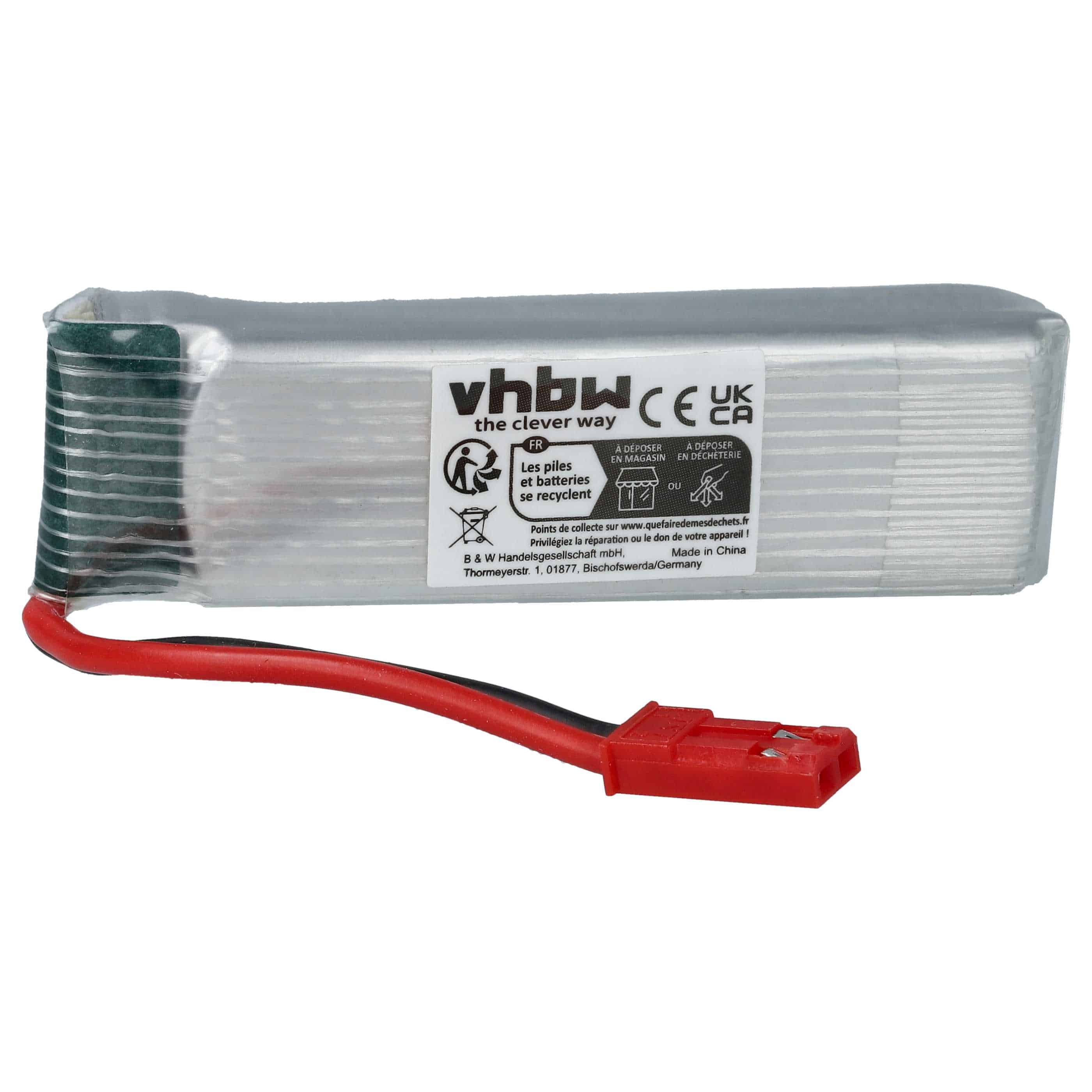Drohnen-Akku passend für UDI U818A Quadrocopter - 500mAh 3,7V Li-Ion