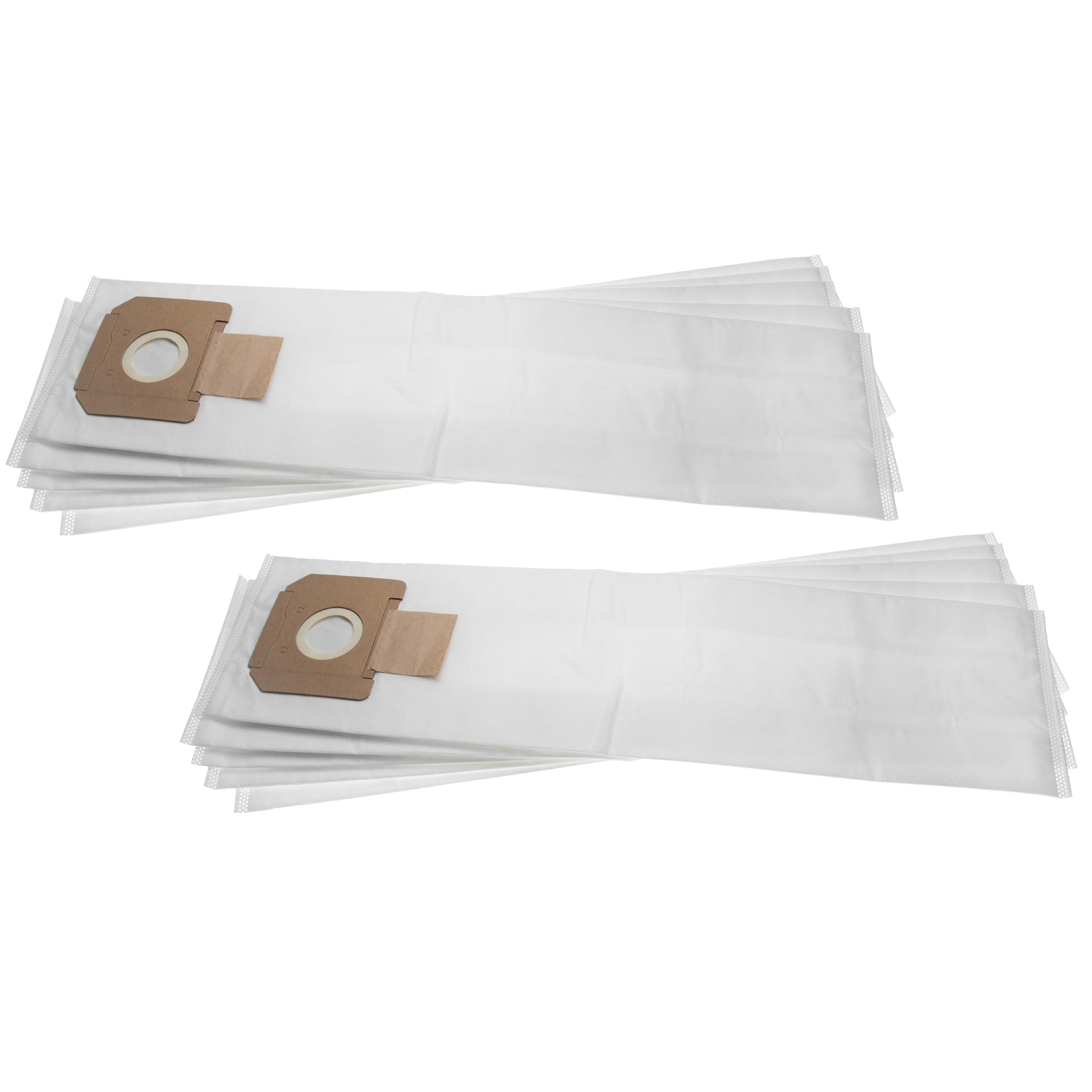 10x Sac remplace Bosch 2607432036 pour aspirateur Bosch - microfibre non tissée