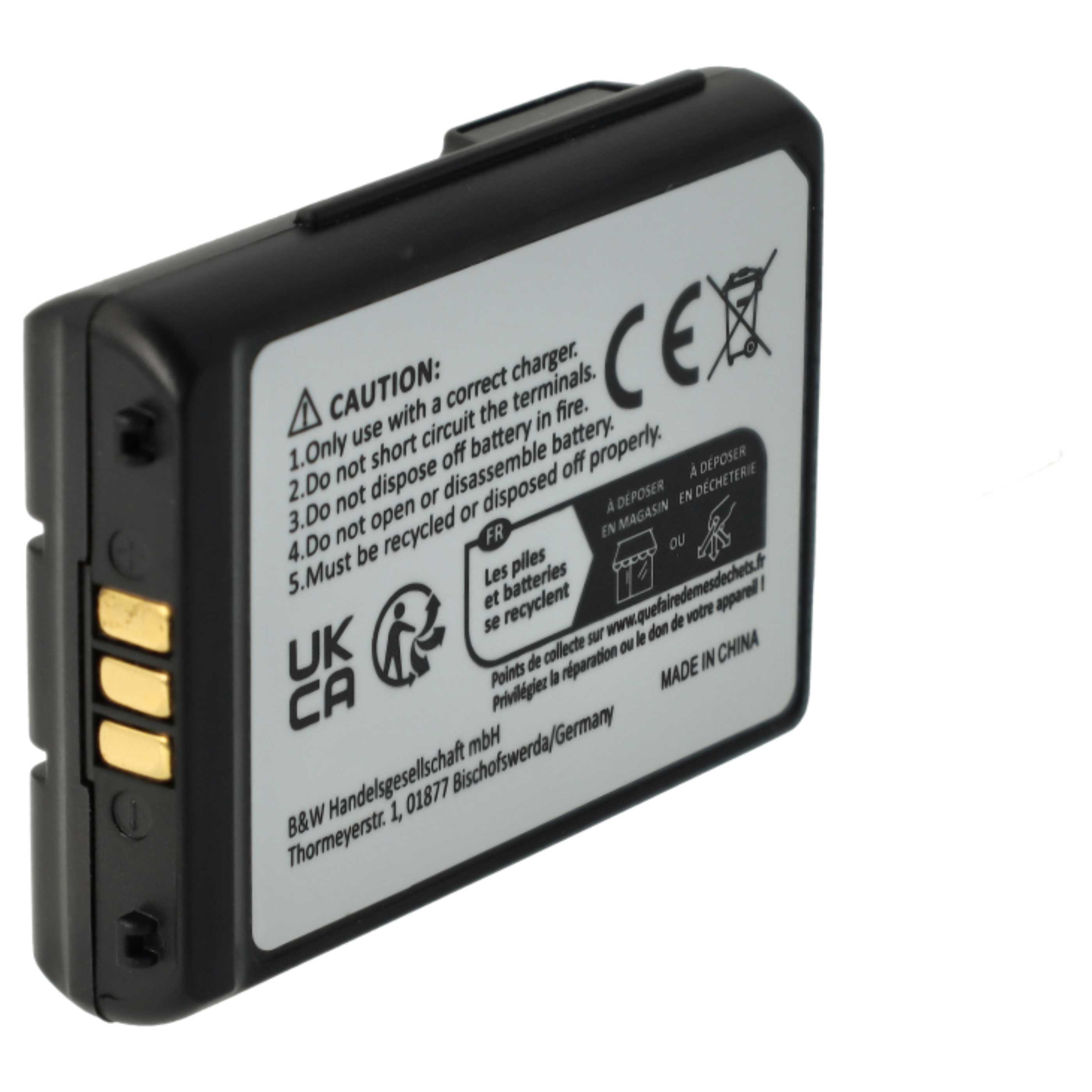 3x Batteries remplace Alcatel 3BN66305AAAA000828 pour téléphone T-Systems - 800mAh 3,7V Li-ion