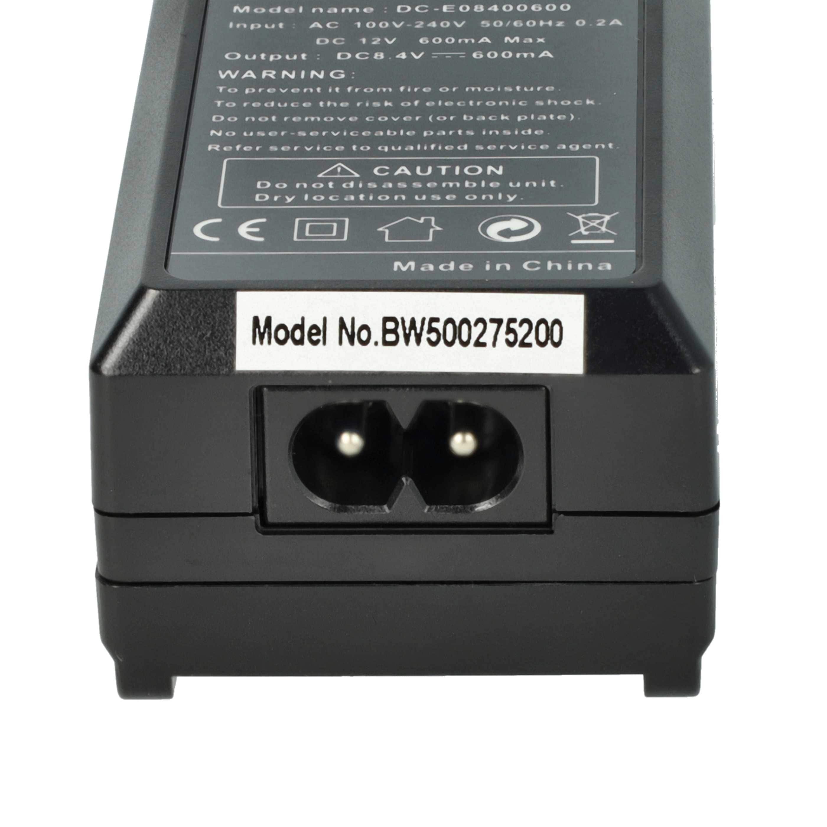 Battery Charger suitable for Hitachi, Leica, Panasonic NV-DA1 Digital Camera etc. - 0.6 A, 8.4 V
