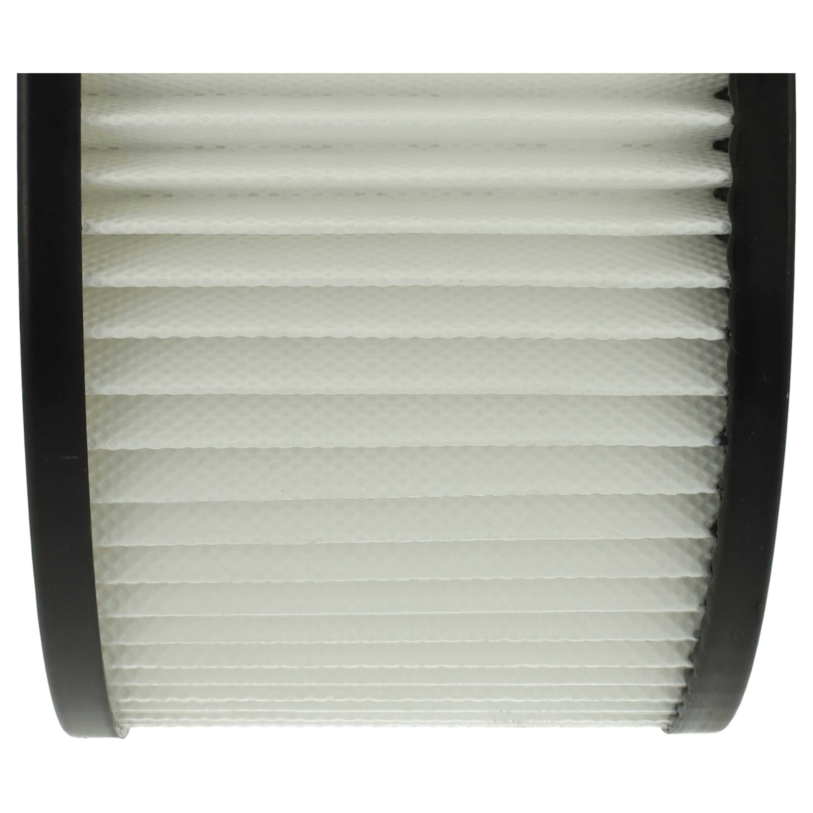 8x Filtercartridge filter replaces Oxeo 760023 for PowerPlus Chimney Sweep Vacuum, black / white