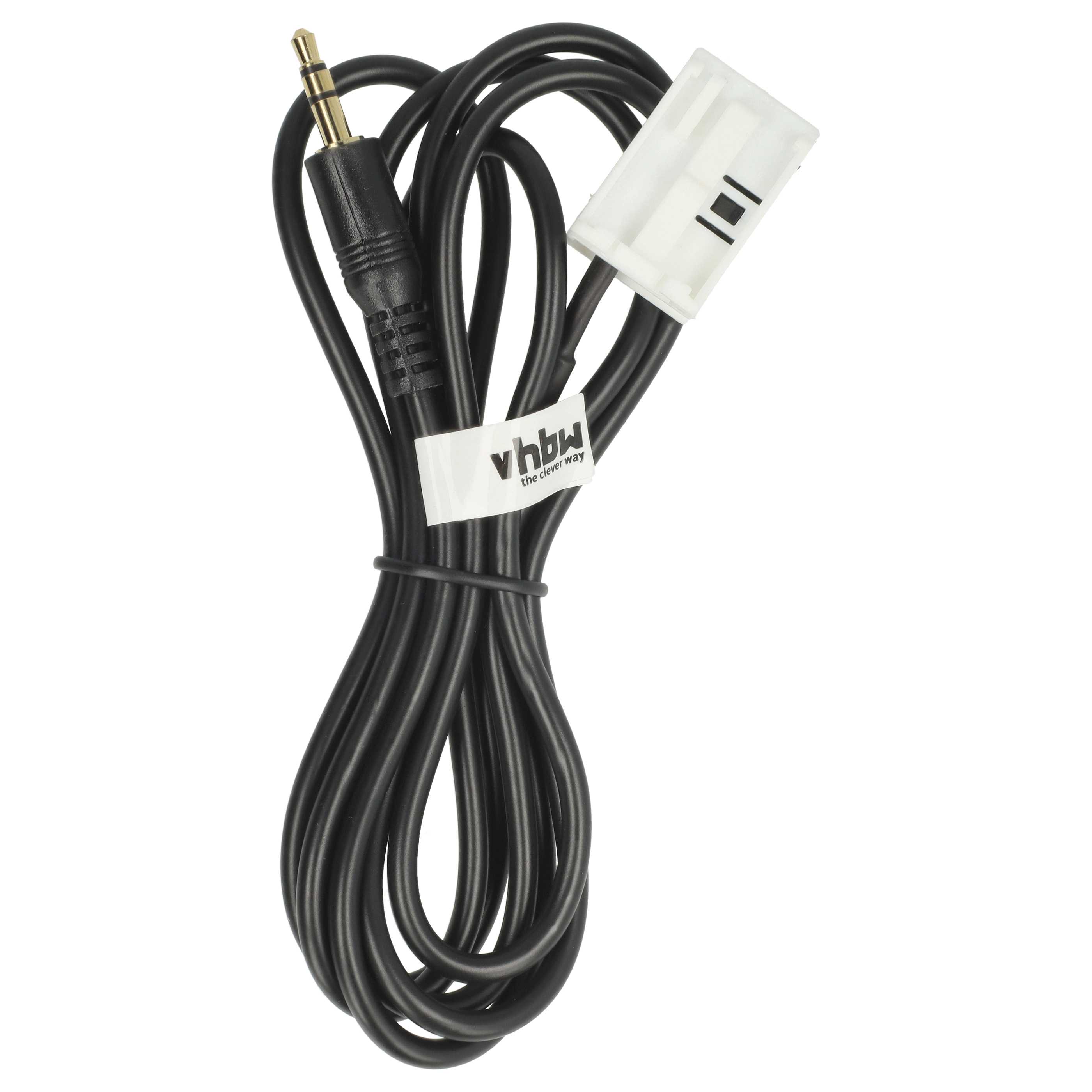 AUX Audio Adapter Cable for RCD210 VW Car Radio etc. - 120cm