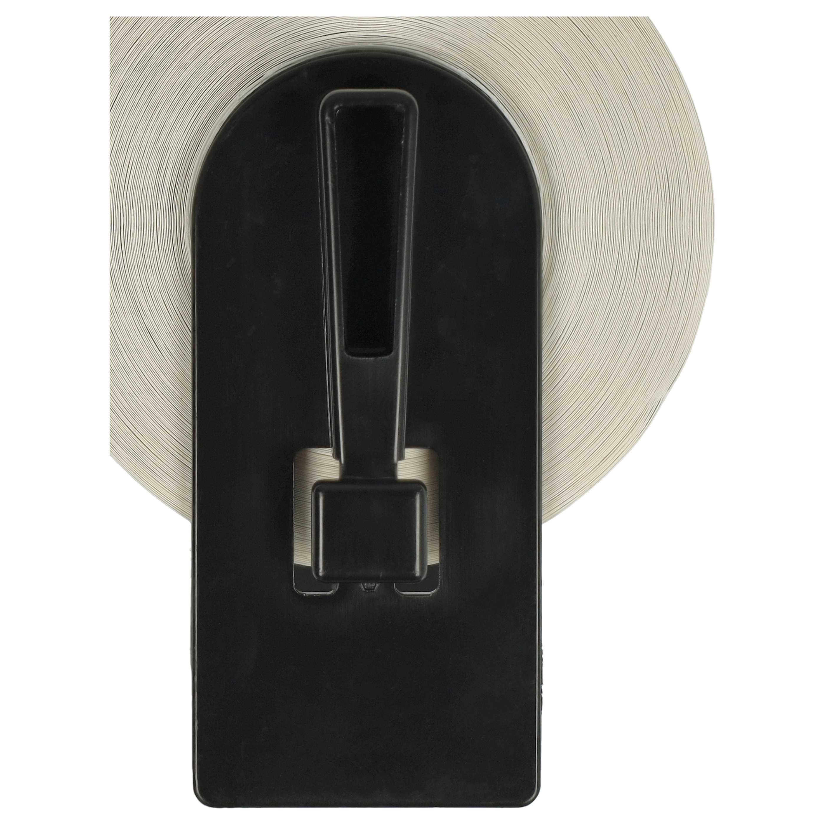 5x Label Roll replaces Brother DK-22113 Labeller - Self-Adhesive 62 mm x 15.24 m + Holder