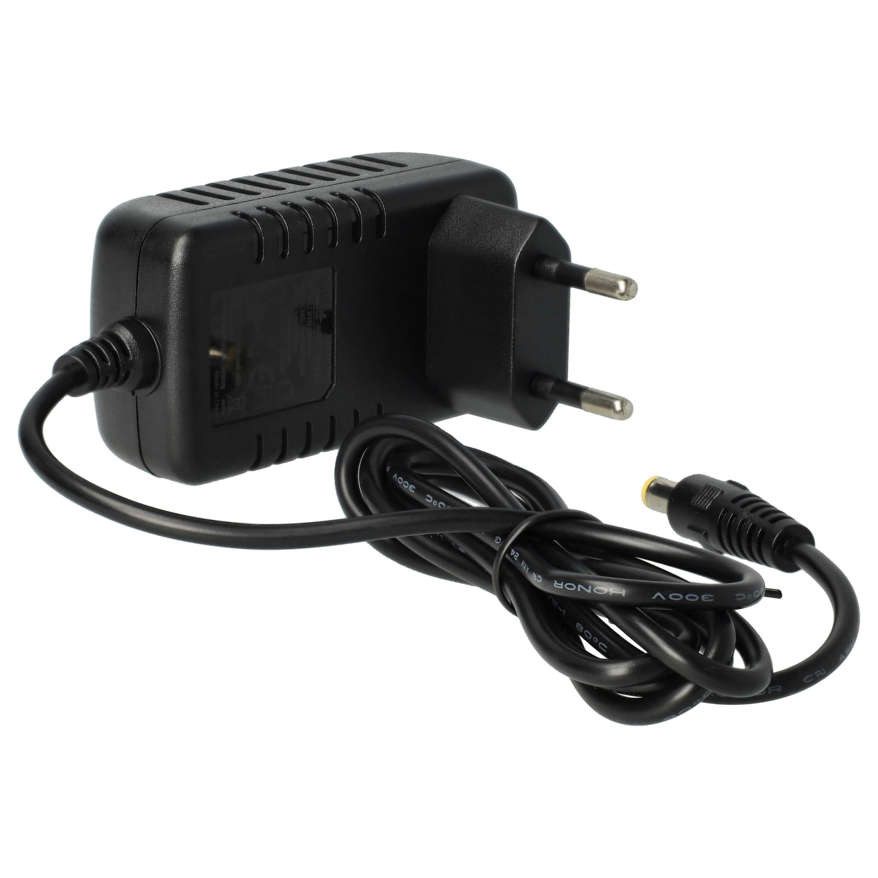 Mains Power Adapter replaces ADS0128-B 120100, DVE DSA-12G-12 FEU 120120 for Electric Devices - 140 cm 12 V