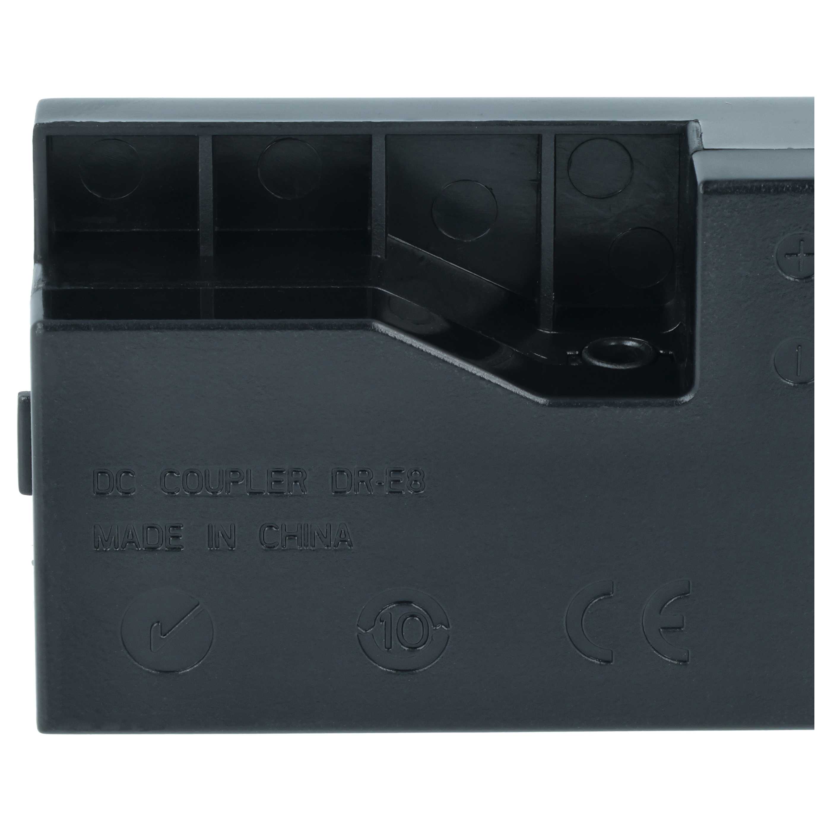 Adapter zasilania DC do aparatu Canon zamiennik Canon DR-E8, AK-E8