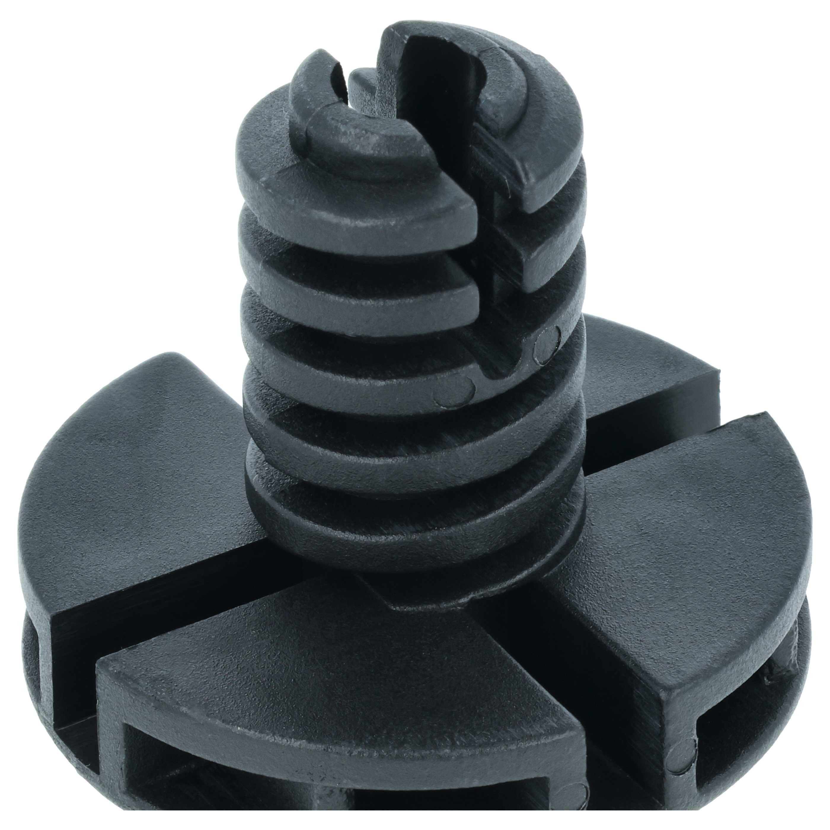 4x Nóżka poziomująca do suszarki Zanussi zam. AEG 1490004288, 41006470604727 i in. - 3,5 cm, czarny